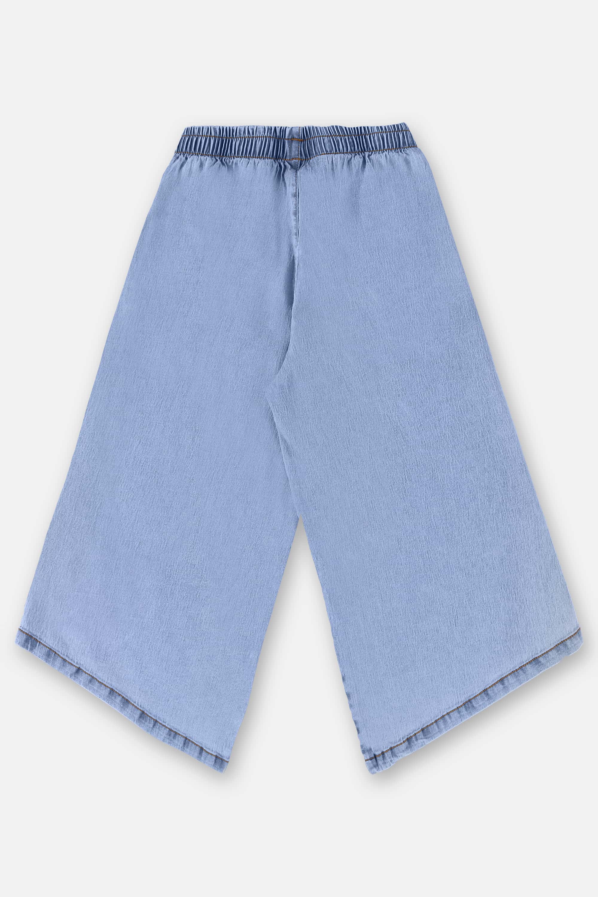 Calça Pantacourt Infantil em Jeans (Azul) Up Baby - Imagem 3