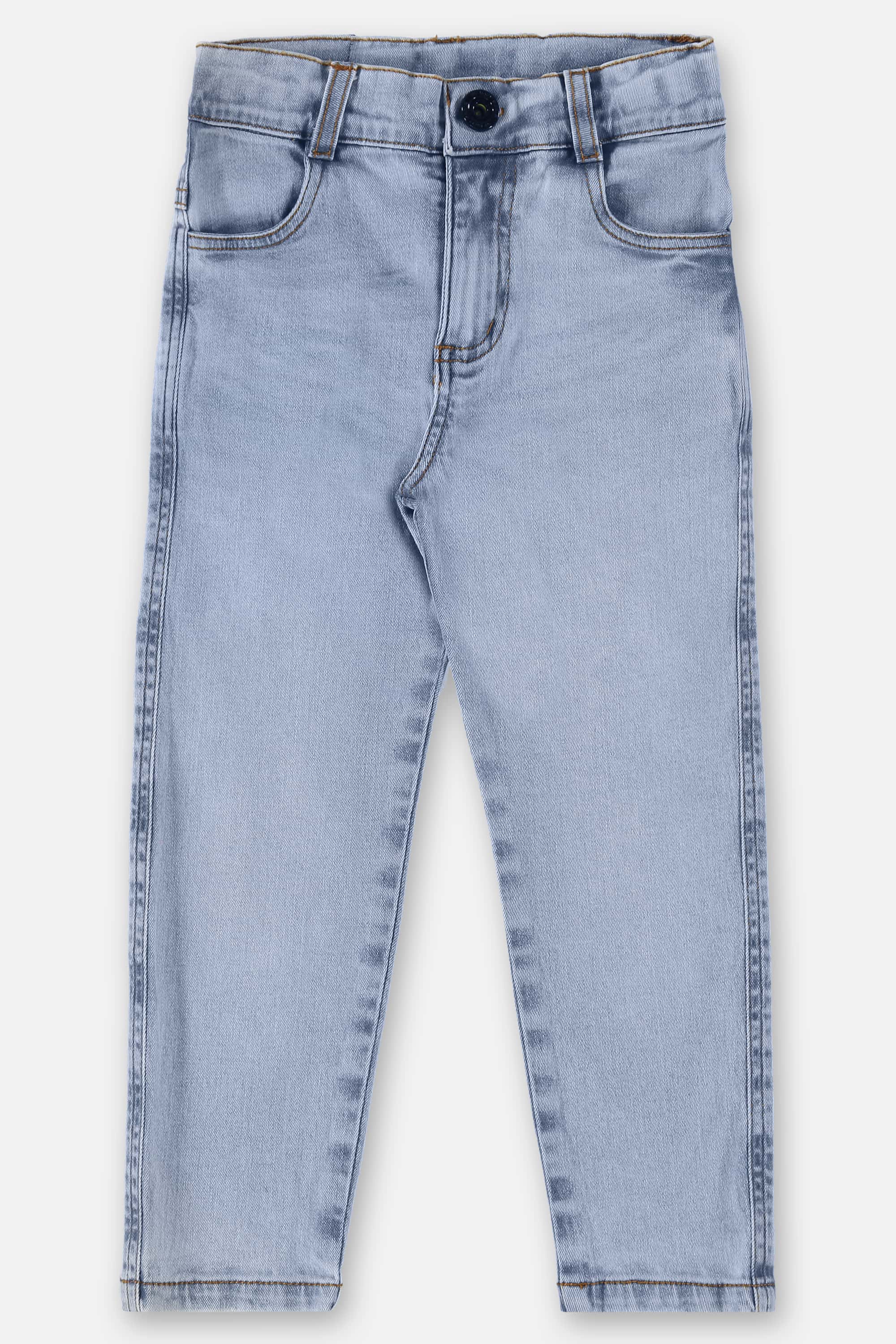 Calça Infantil para Menino em Jeans (Azul) Up Baby - Imagem 2