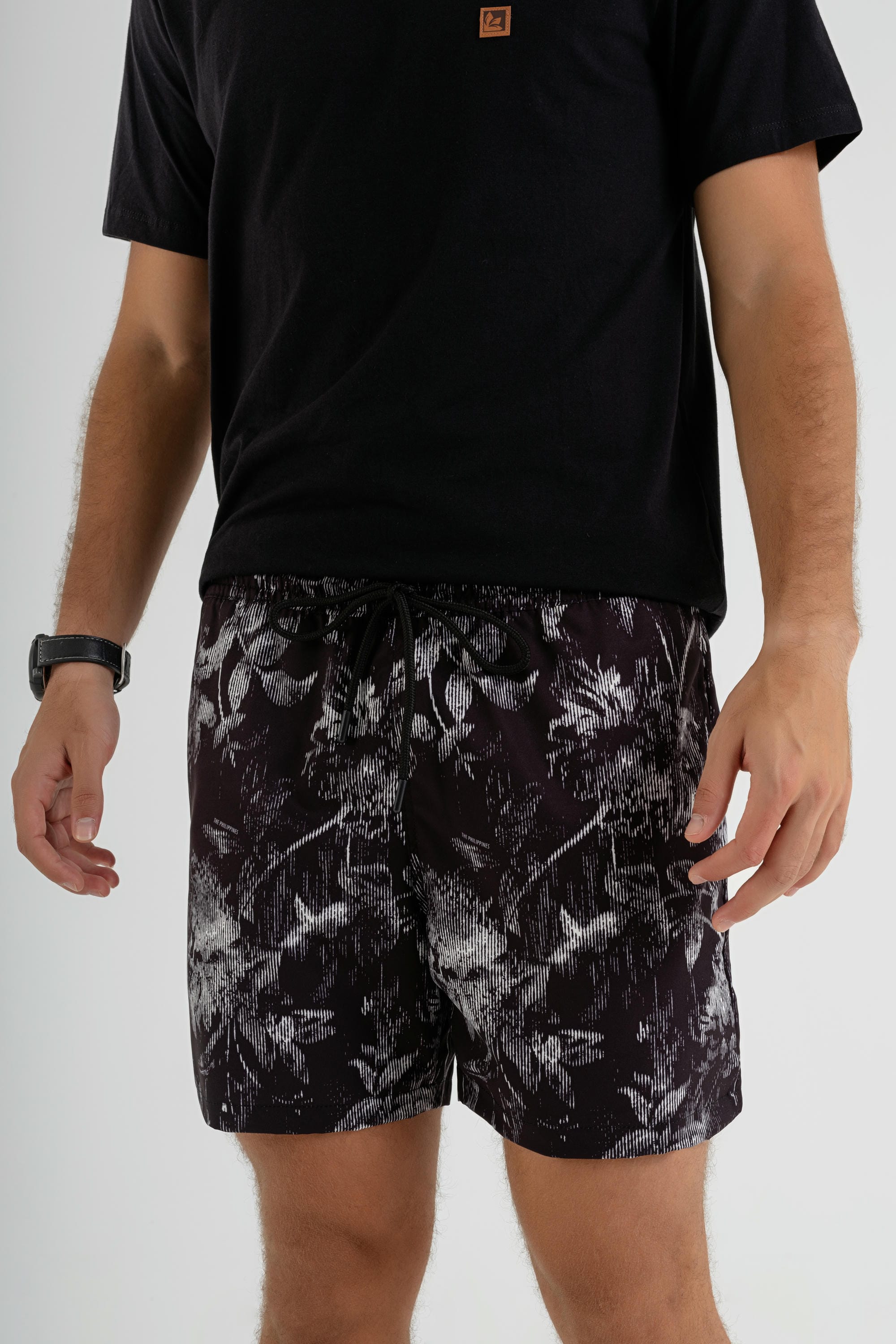 Shorts Masculino em Microfibra (Preto) The Philippines