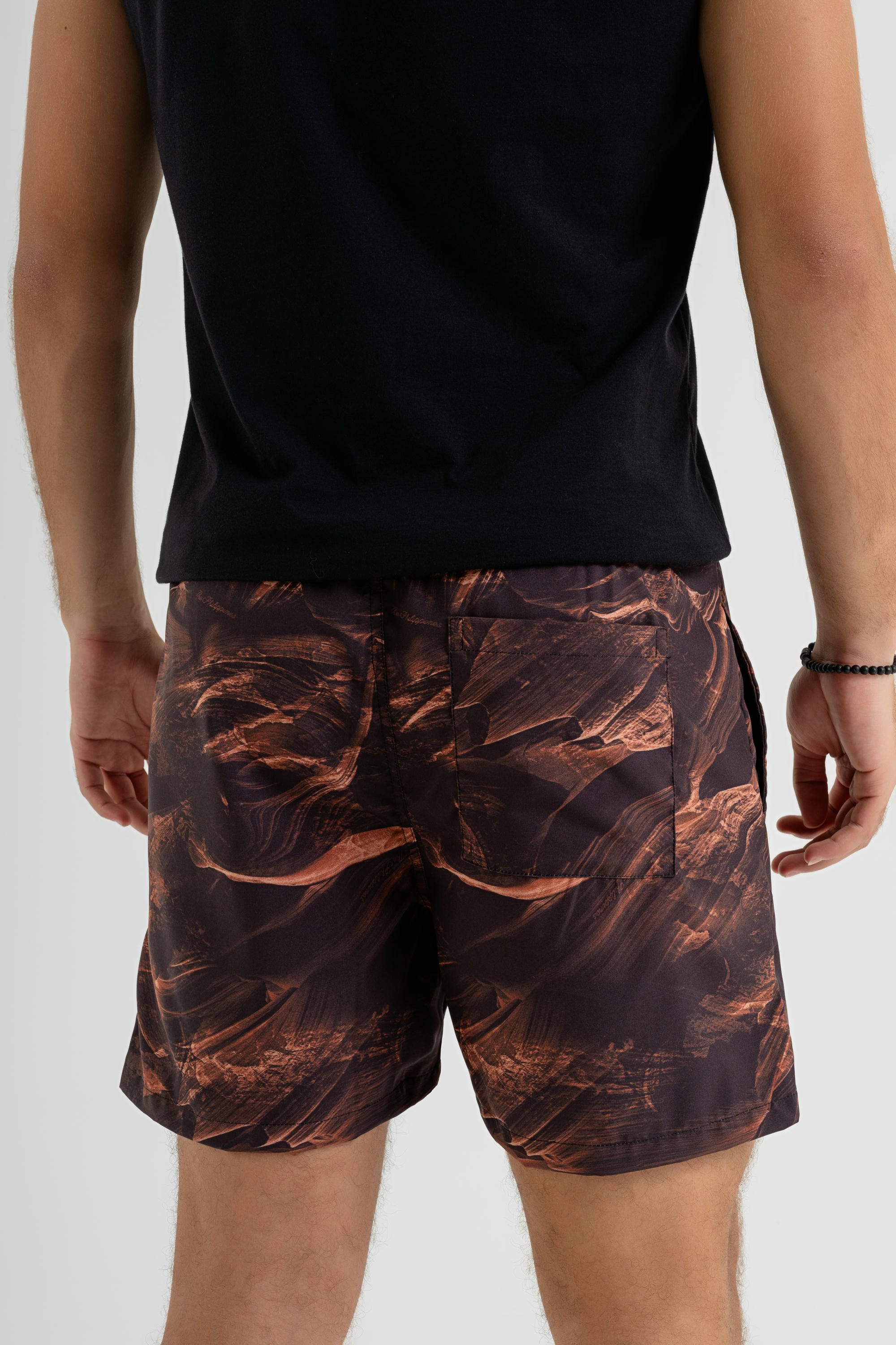 Shorts Masculino em Microfibra (Marrom) The Philippines - Imagem 2