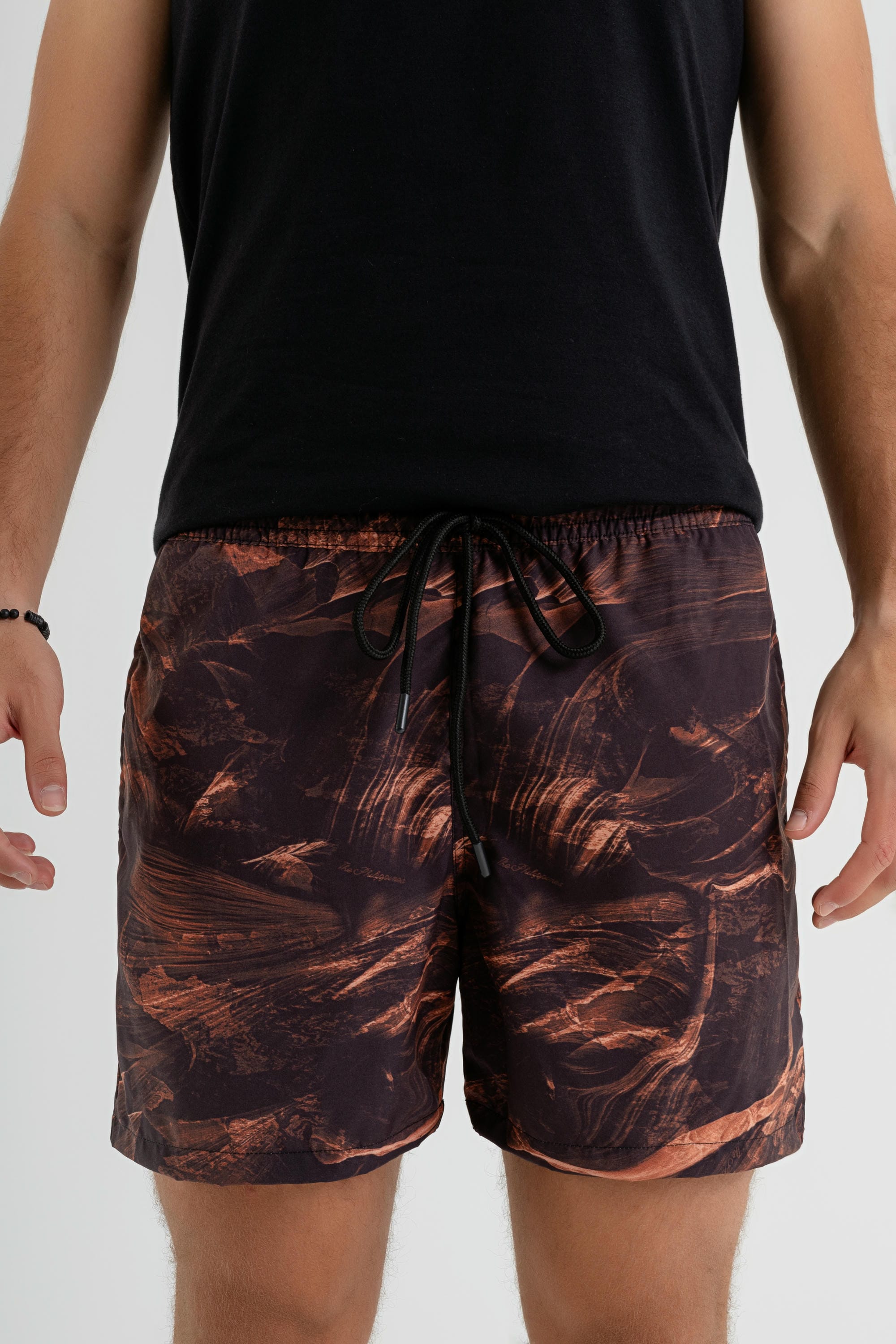 Shorts Masculino em Microfibra (Marrom) The Philippines