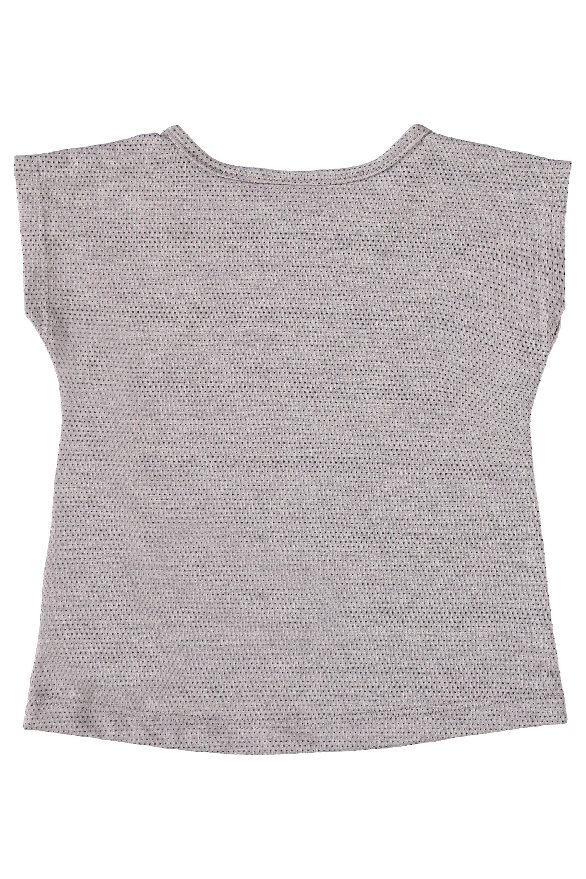 Conjunto com Blusa e Short para Bebê Menina (Cinza) Guloseima - Imagem 6