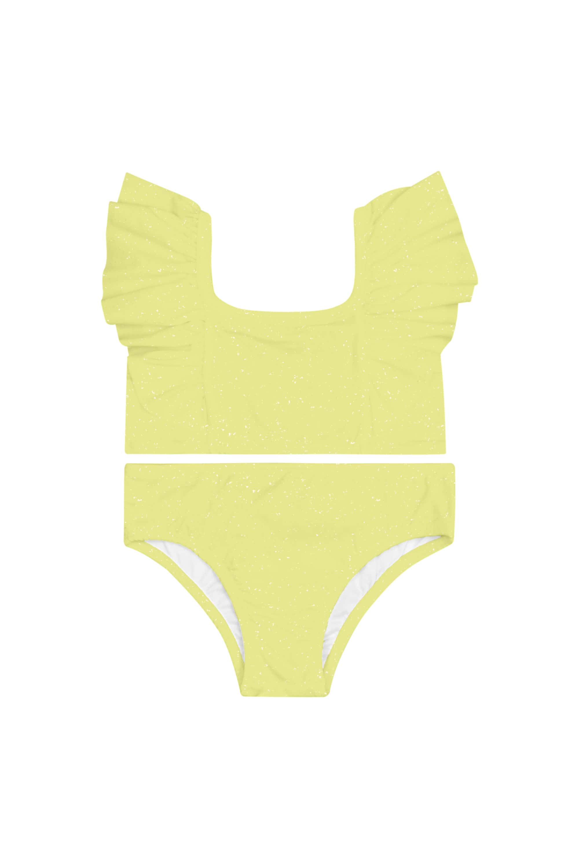 Biquíni Infantil FPS +50 com Glitter e Forro (Verde) Quimby - Imagem 2