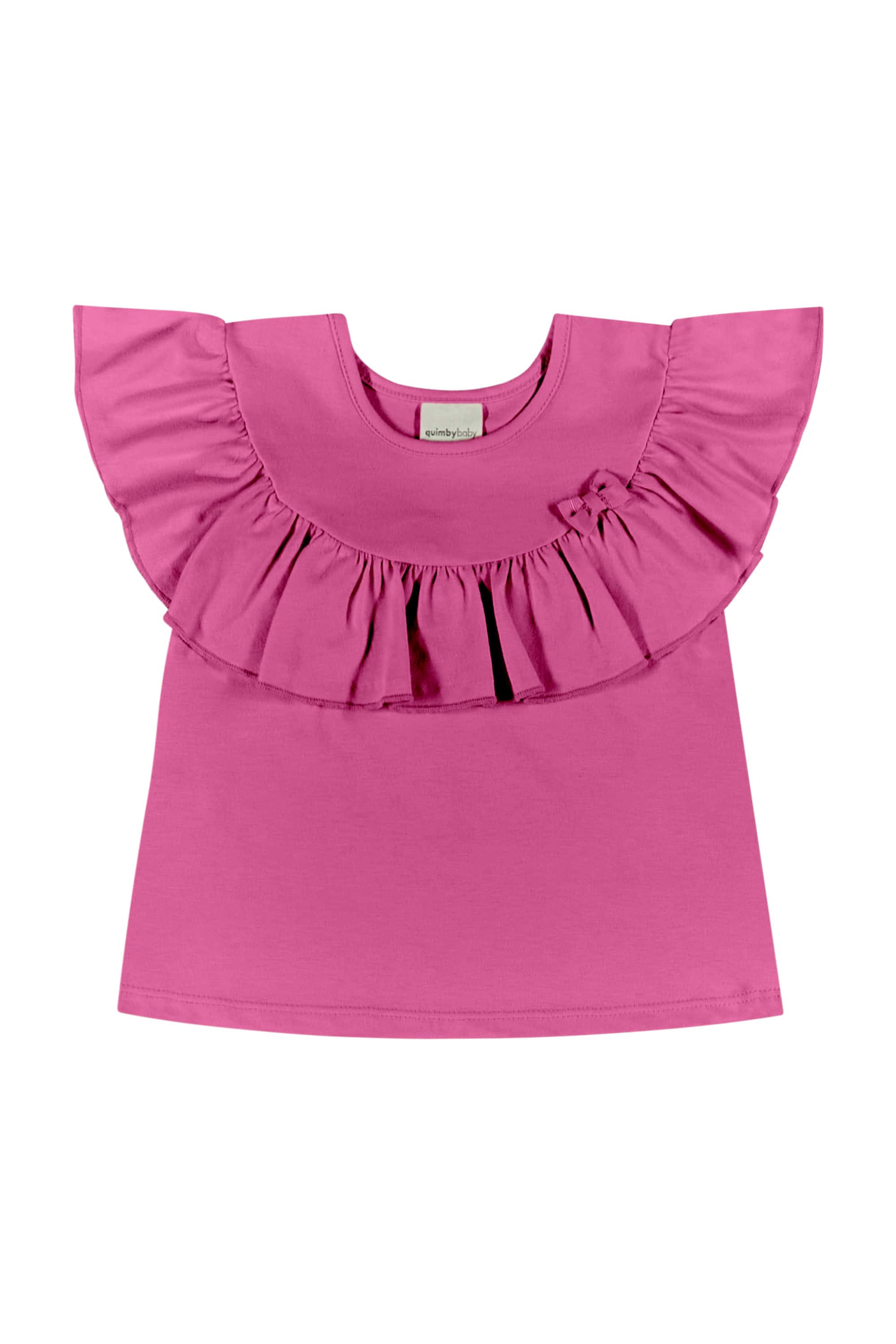 Blusa para Bebê Menina (Rosa) Quimby - Imagem 6