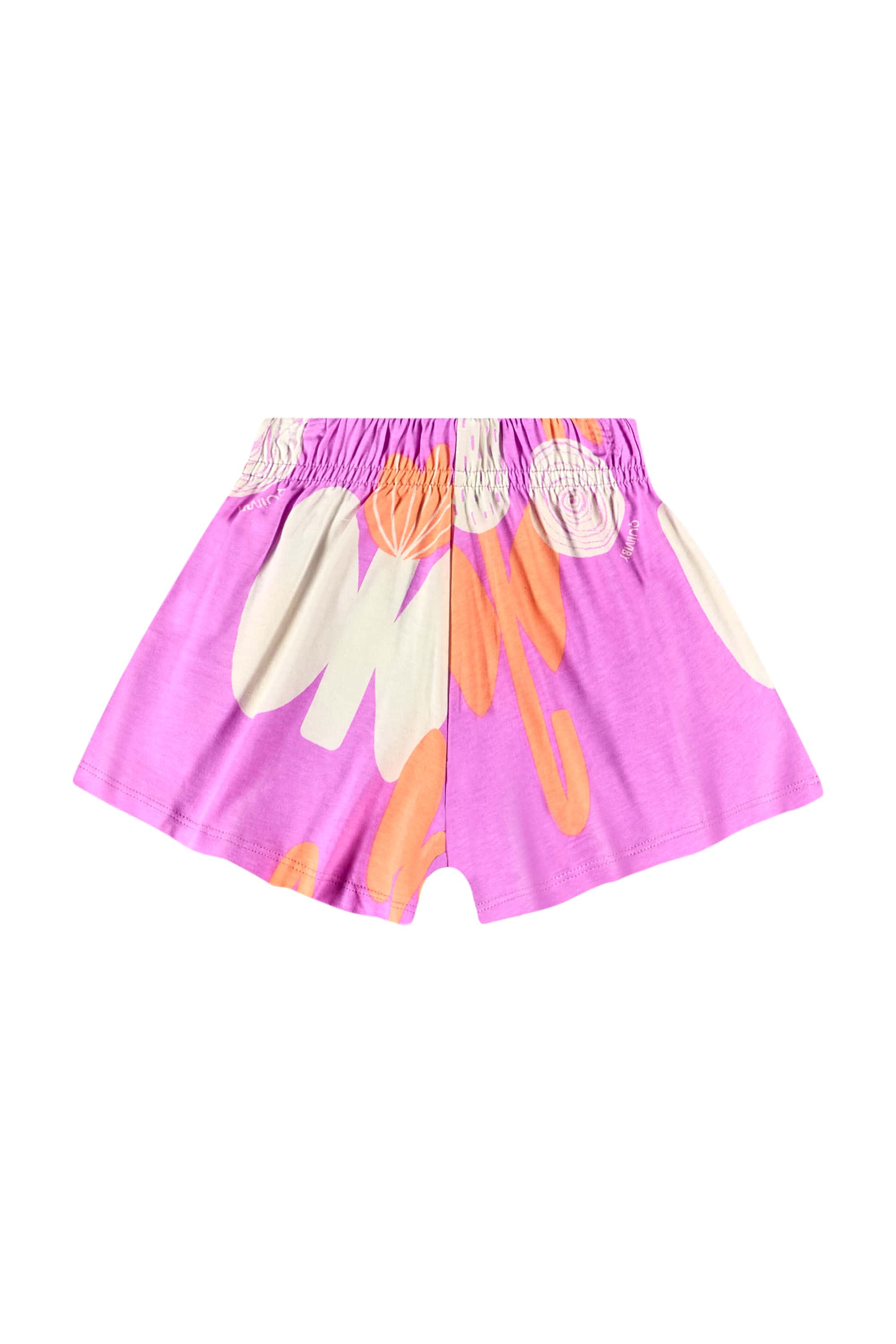 Conjunto com Blusa e Short para Menina (Roxo) Quimby - Imagem 4