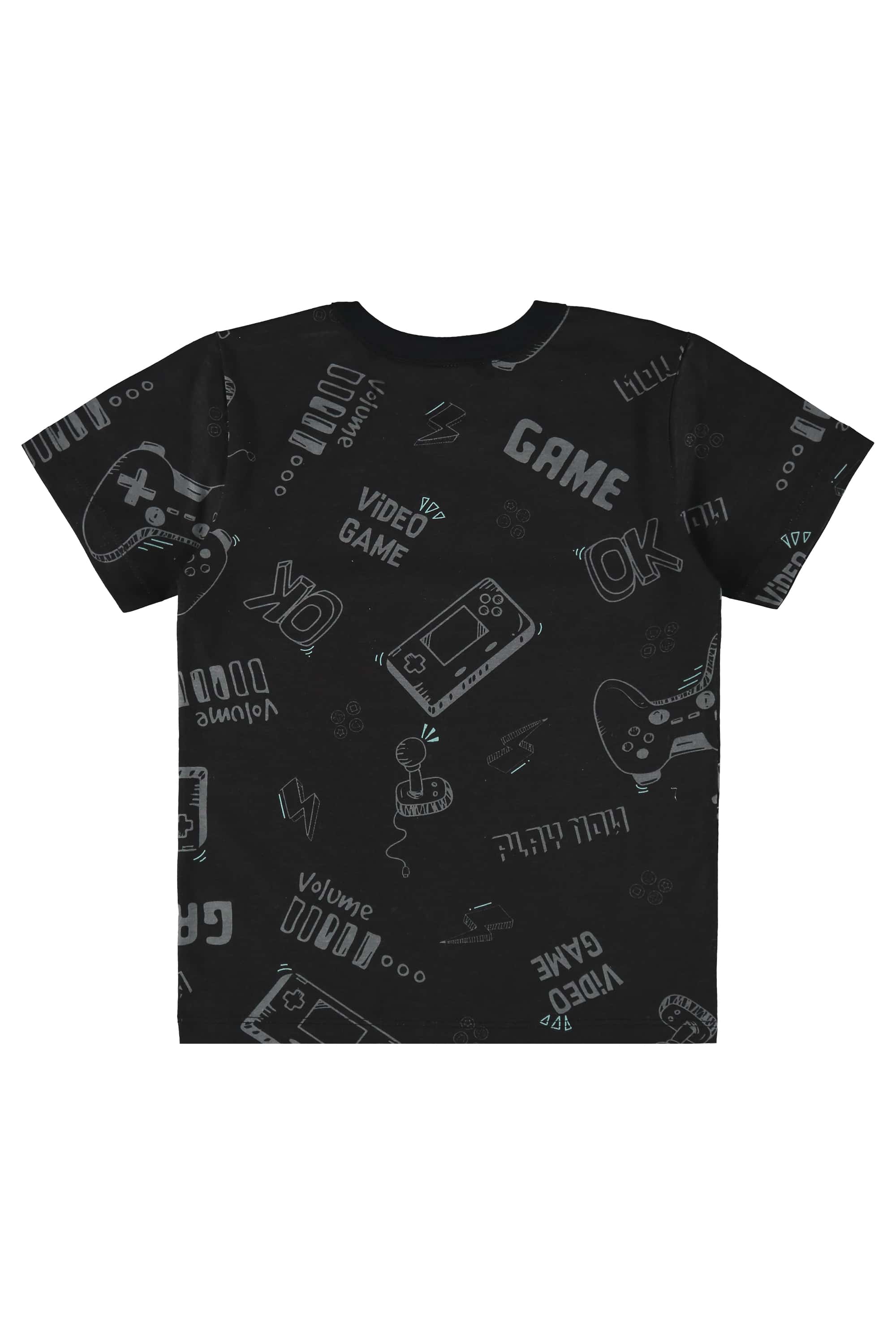 Camiseta Infantil Estampada para Menino (Preto) Bee Loop - Imagem 18