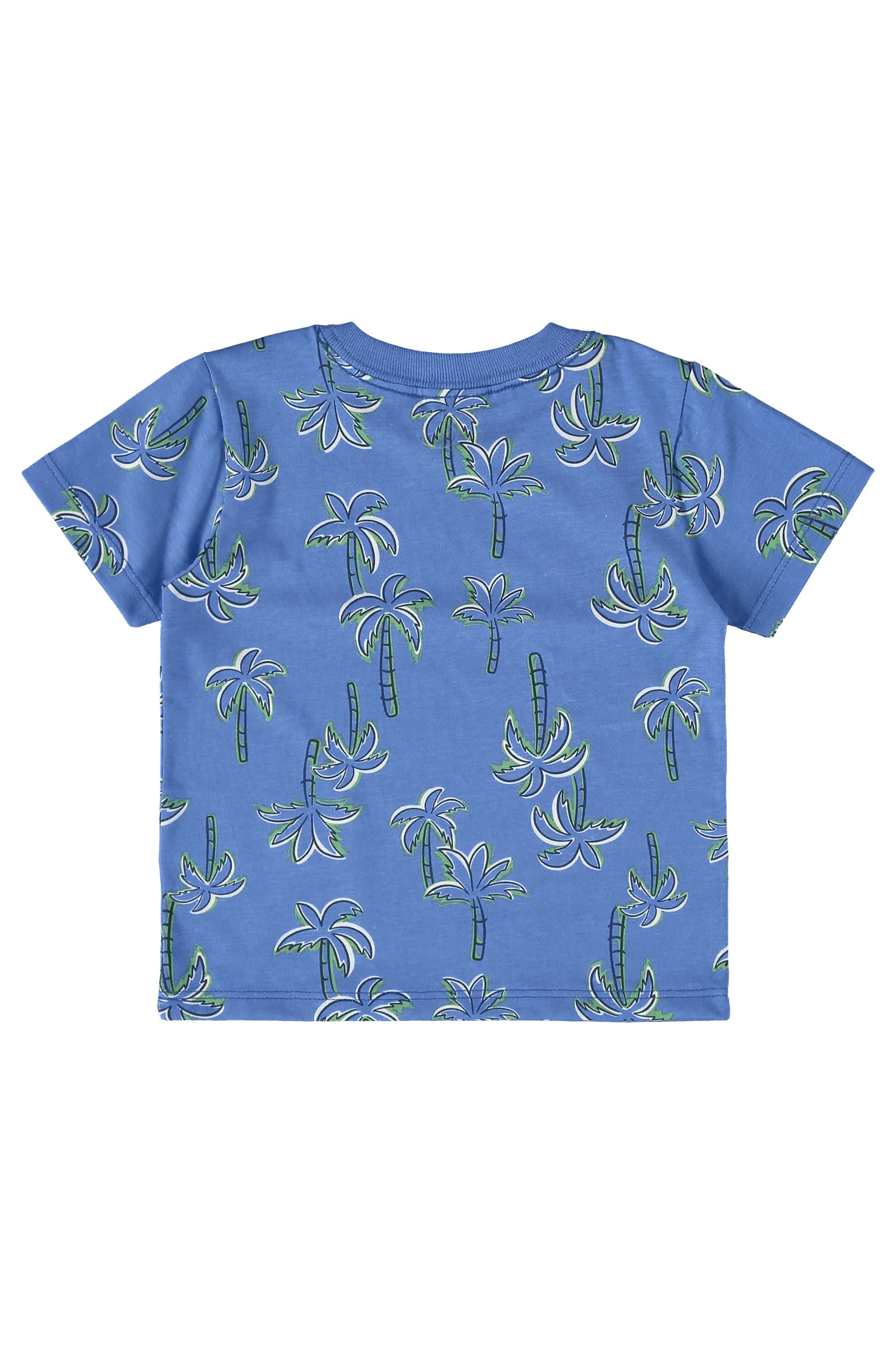 Conjunto com Camiseta e Bermuda para Bebê Menino (Azul) Guloseima - Imagem 23