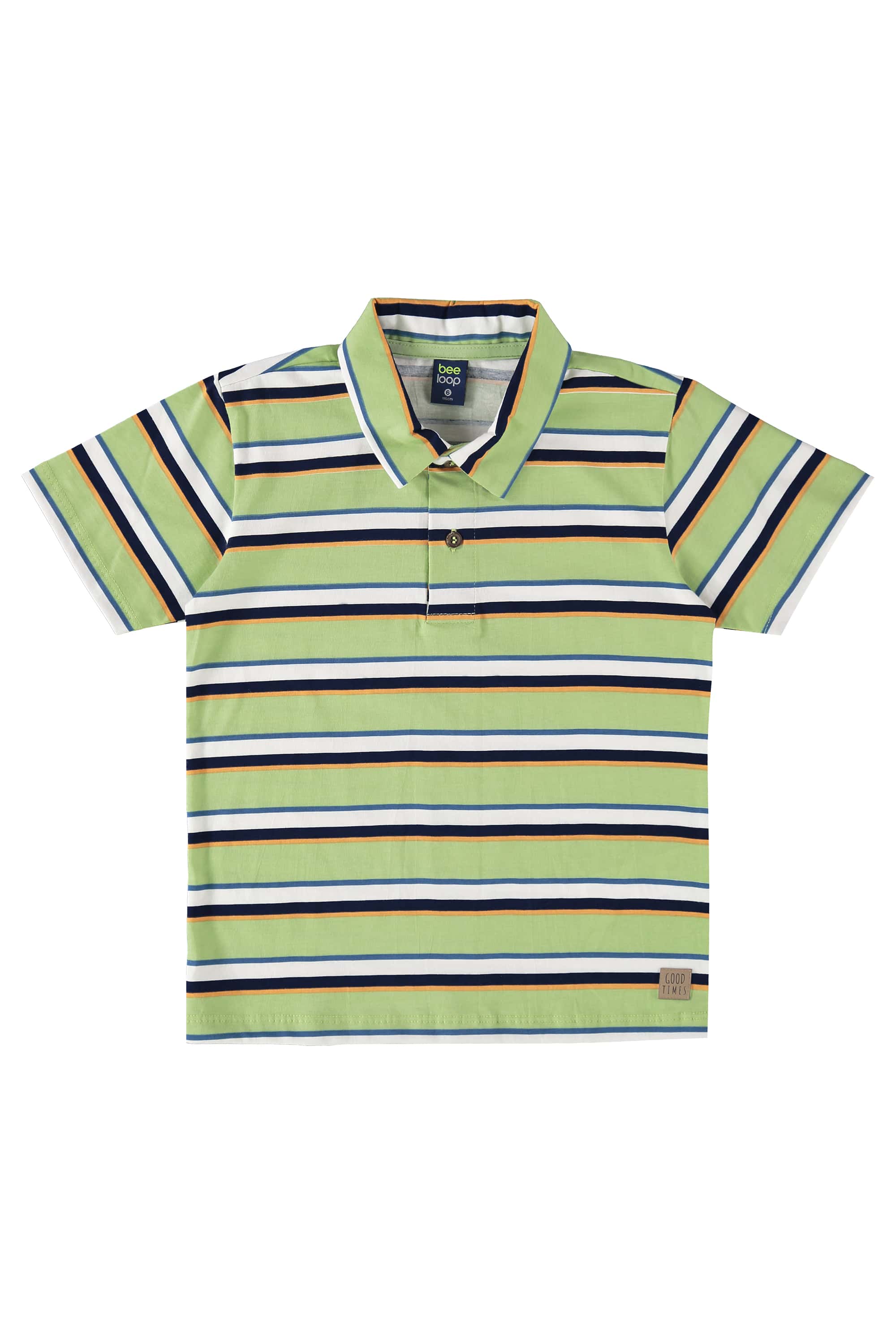Camisa Polo Infantil para Menino (Verde) Bee Loop - Imagem 5