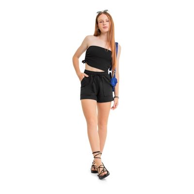 Top Básico Juvenil (Preto) Gloss