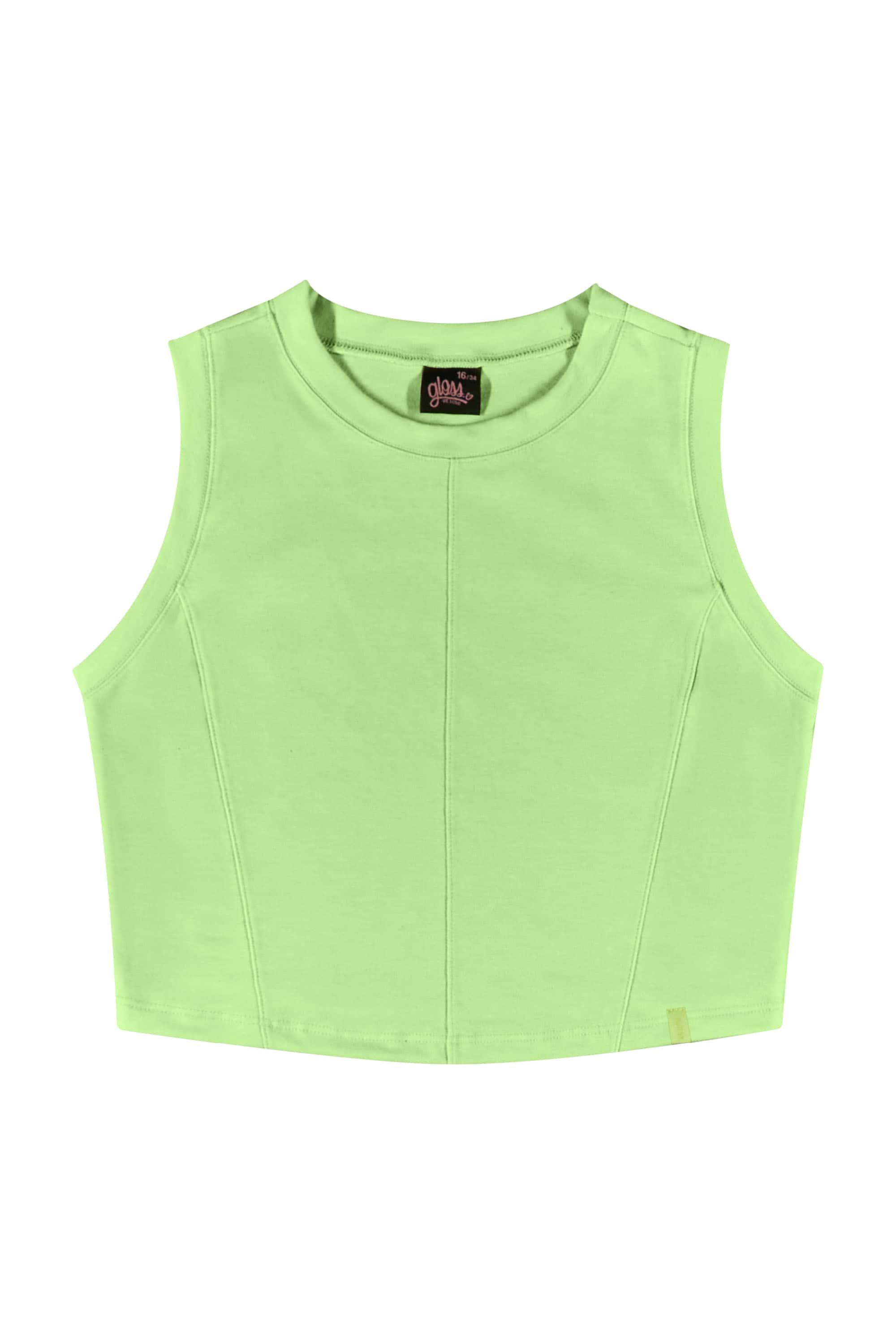 Regata Juvenil para Menina (Verde) Gloss - Imagem 4