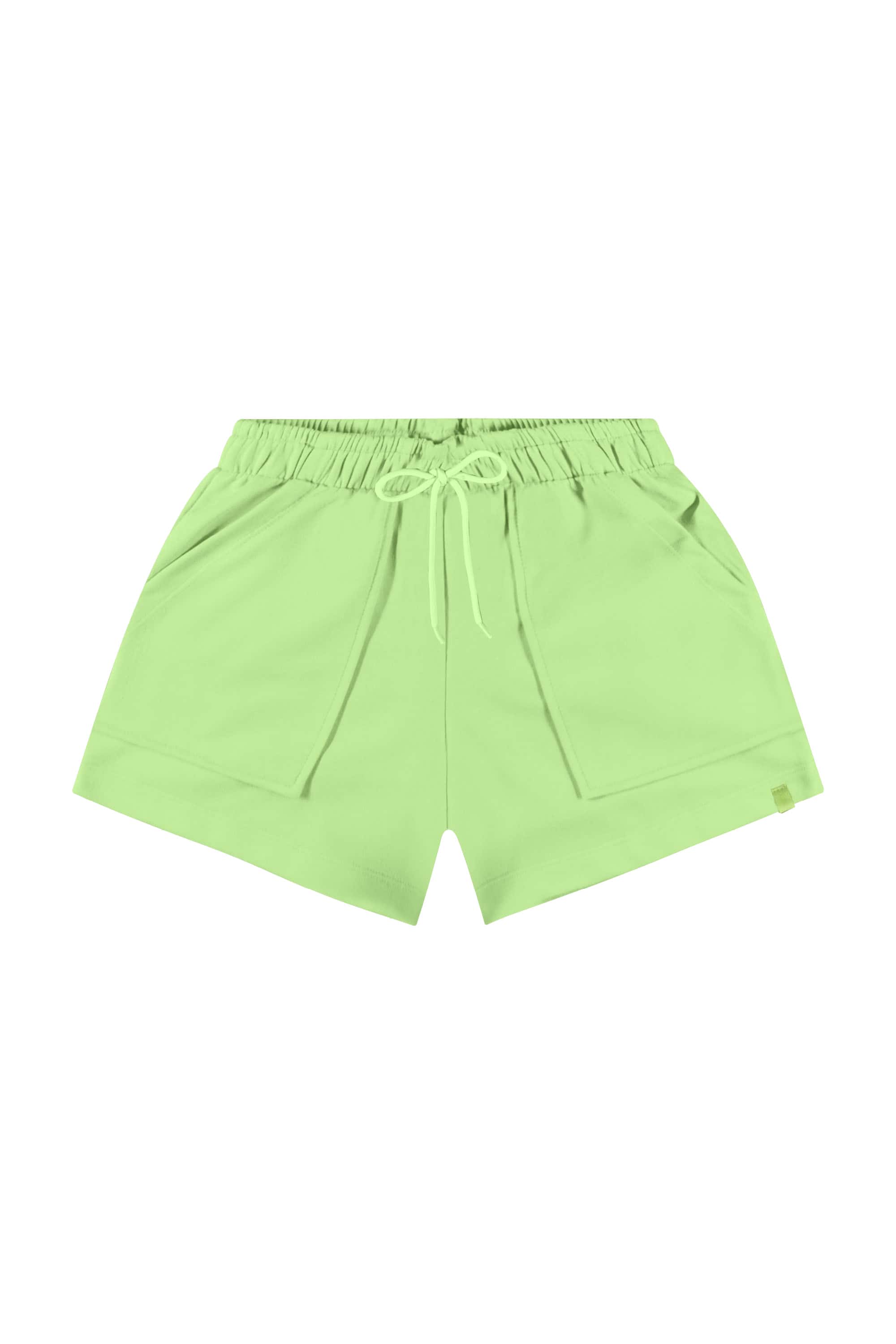 Short Juvenil para Menina (Verde) Gloss
