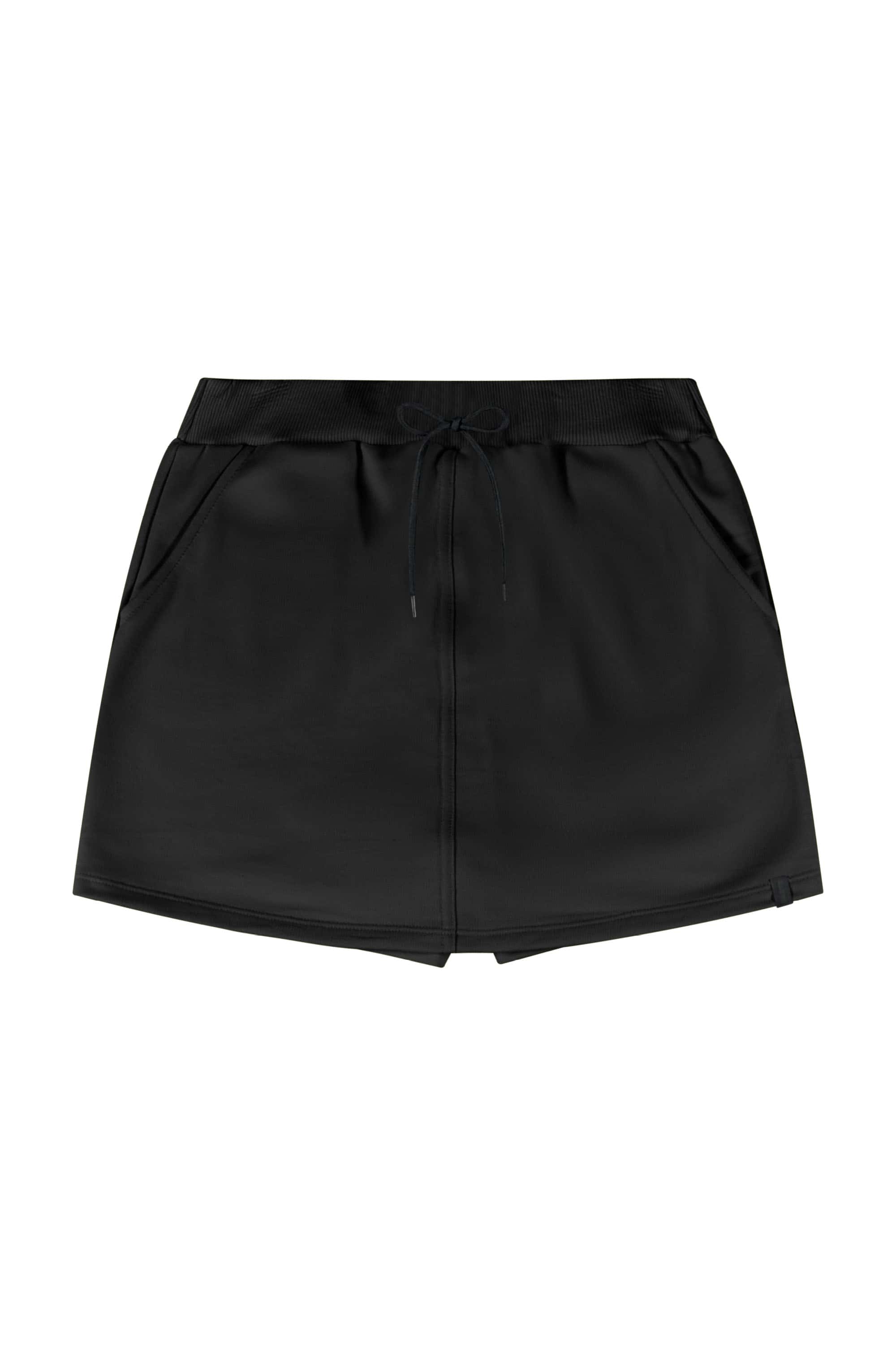 Short-Saia Básico Juvenil (Preto) Gloss