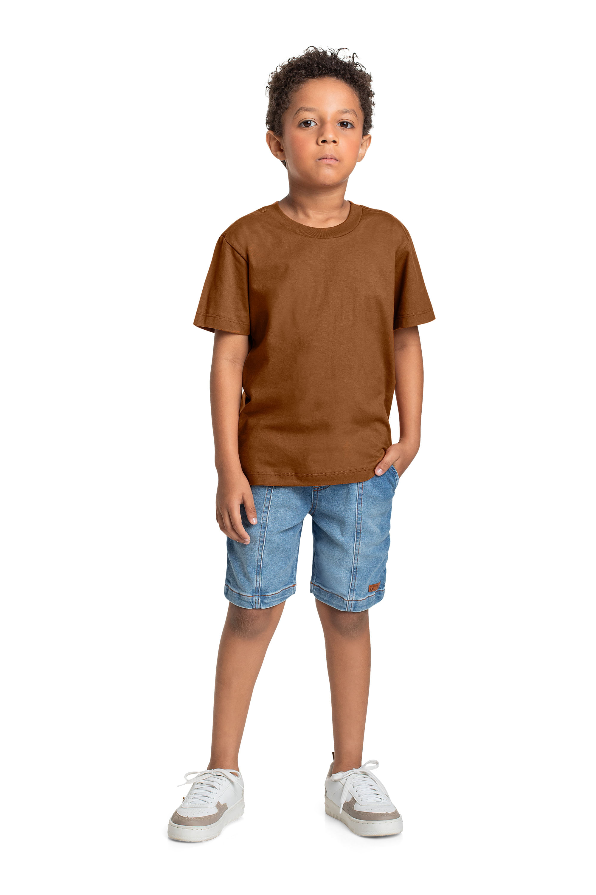 Bermuda Infantil para Menino (Azul) Quimby - Imagem 15