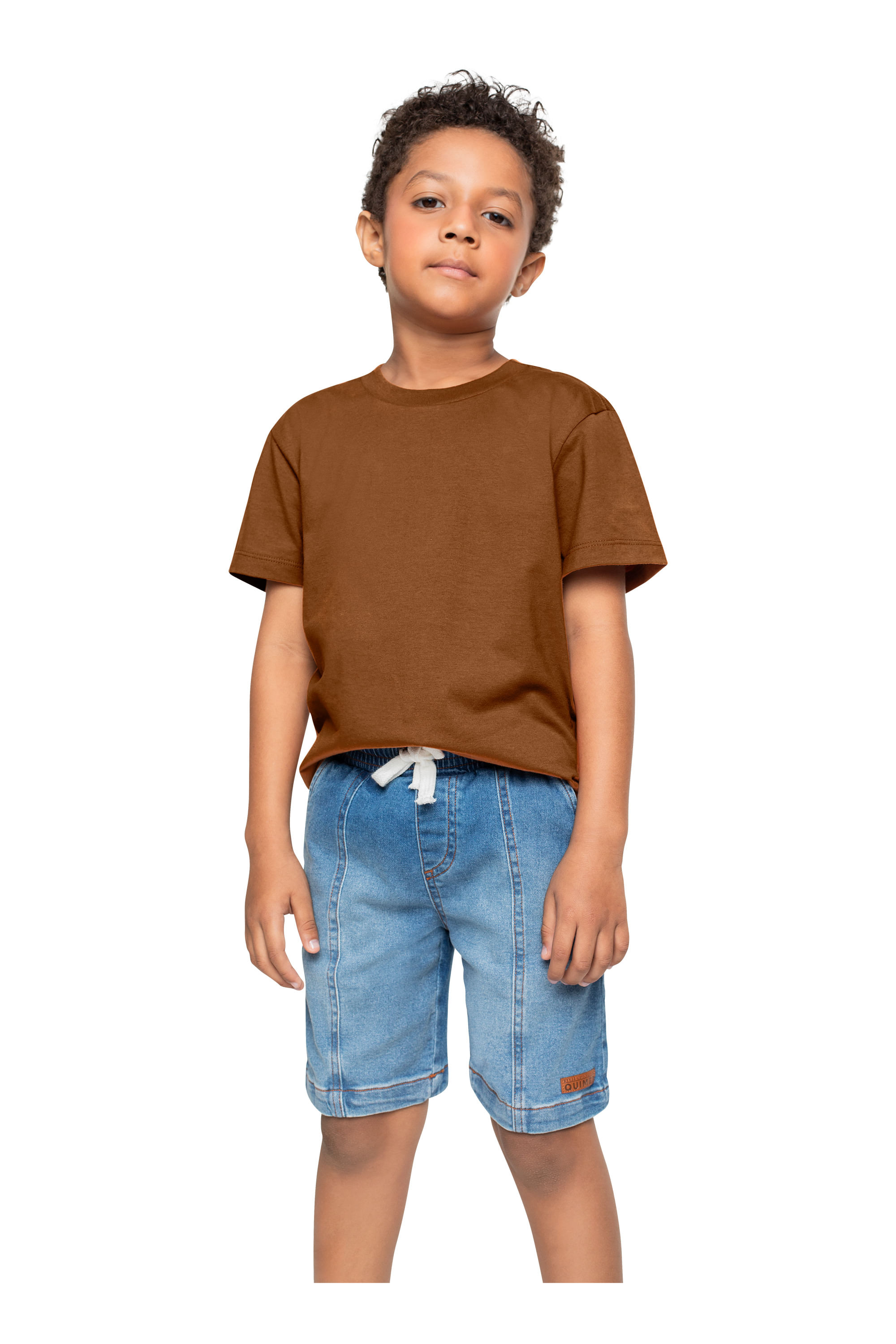 Bermuda Infantil para Menino (Azul) Quimby - Imagem 40