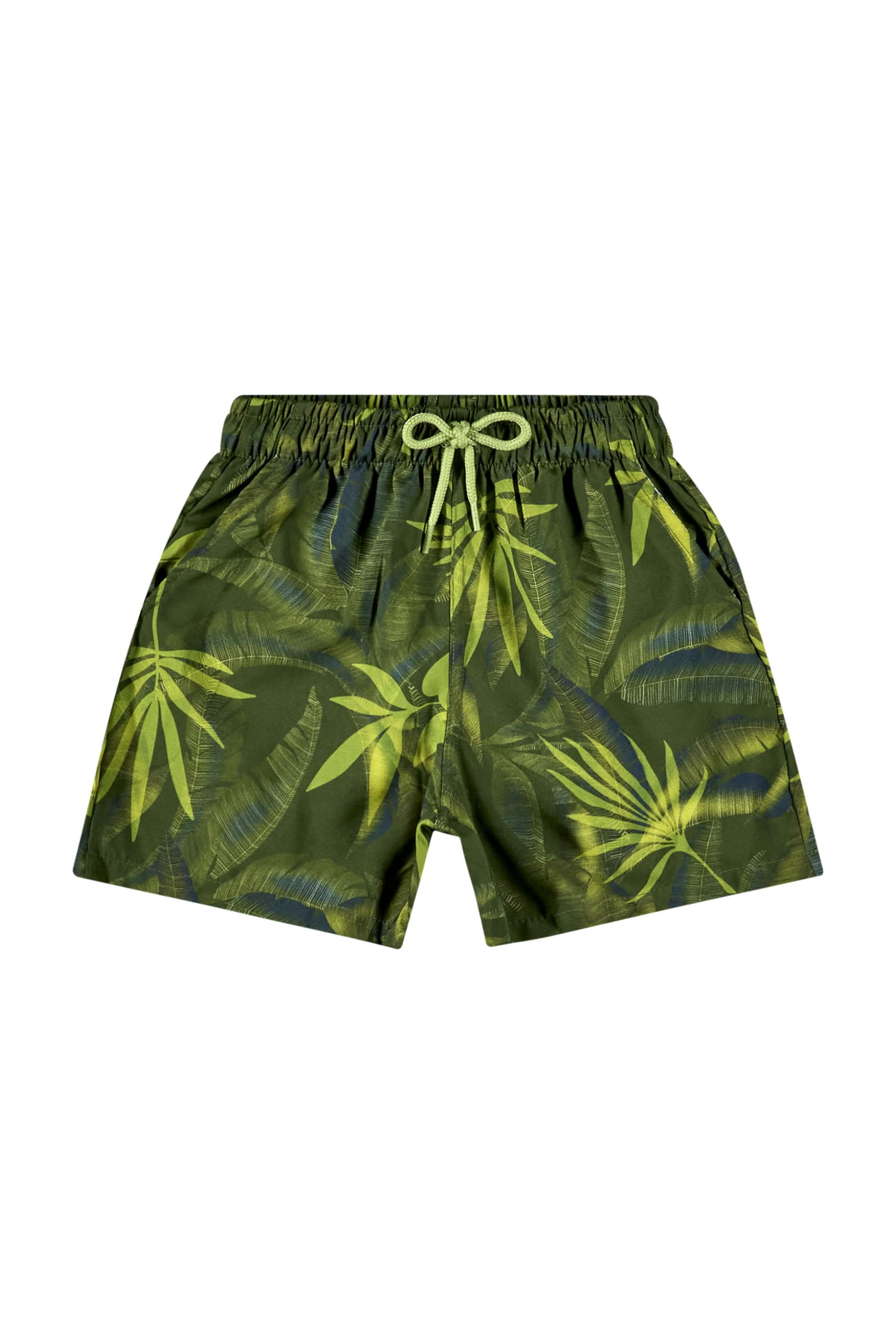 Bermuda Infantil em Microfibra para Menino (Verde) Quimby