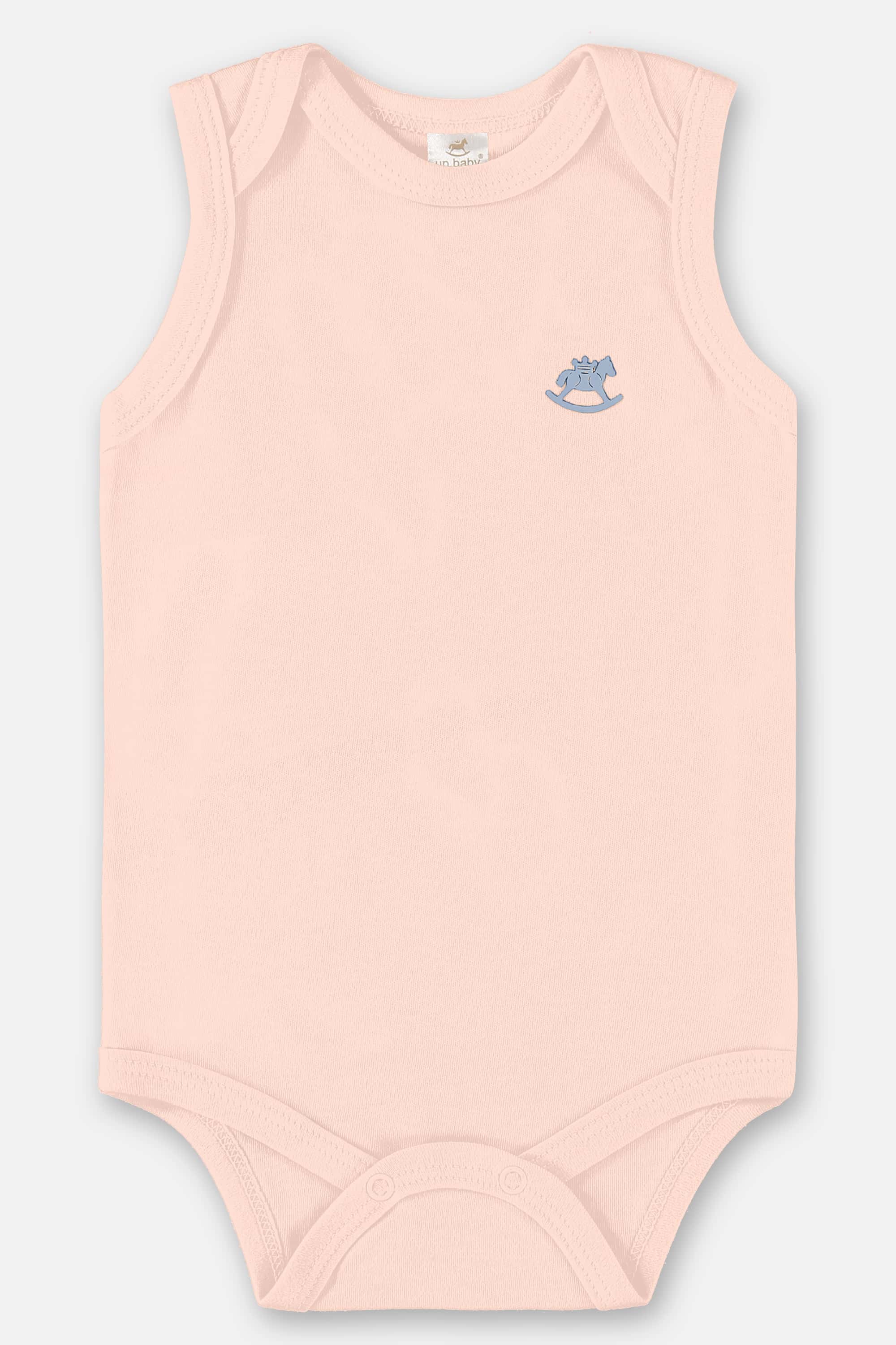 Body Unissex Essentials Básico para Bebê (Rosa Claro) Up Baby - Imagem 21