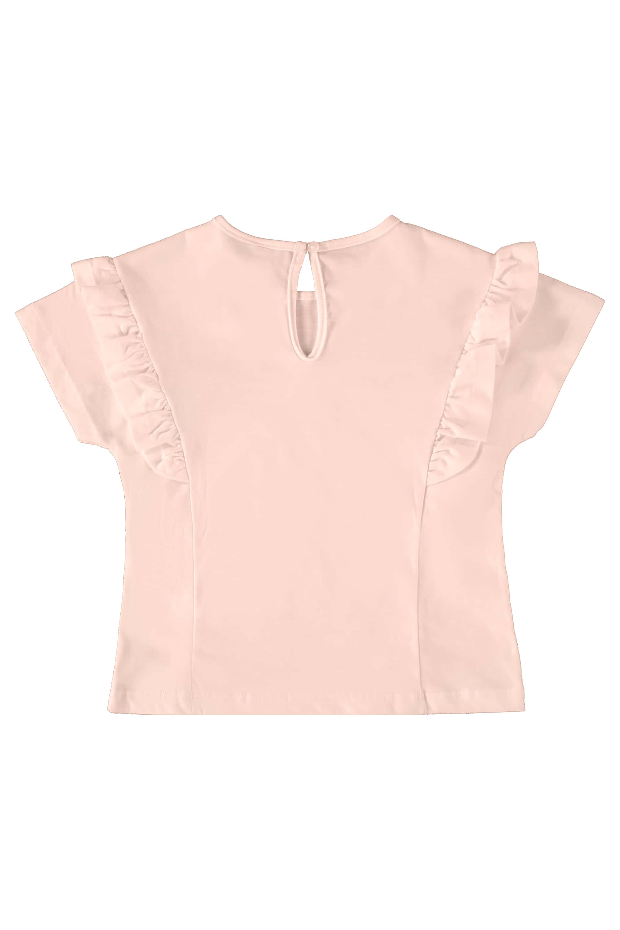 Blusa Infantil Básica em Meia Malha (Rosa Claro) Up Baby - Imagem 2