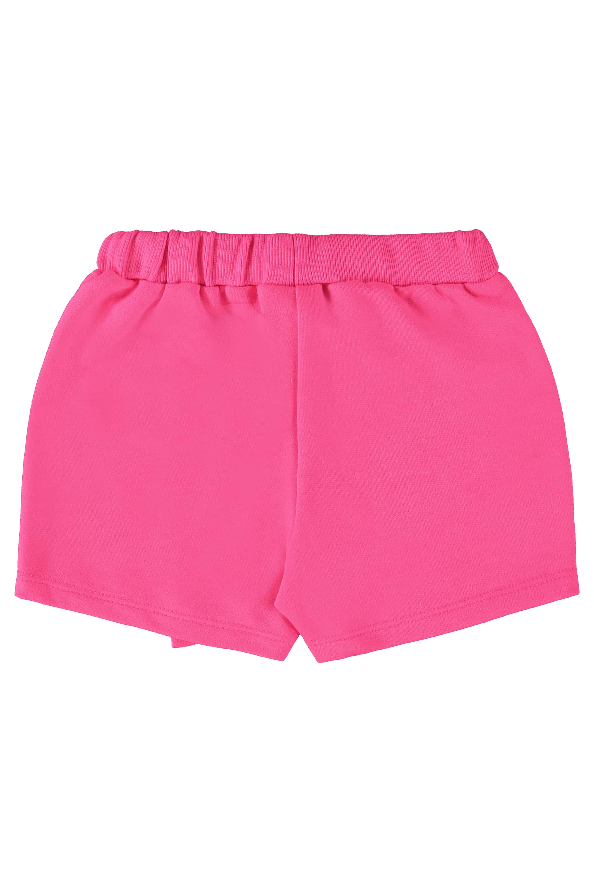 Short-Saia Básico Infantil em Moletom (Rosa Pink Neon) Up Baby - Imagem 28