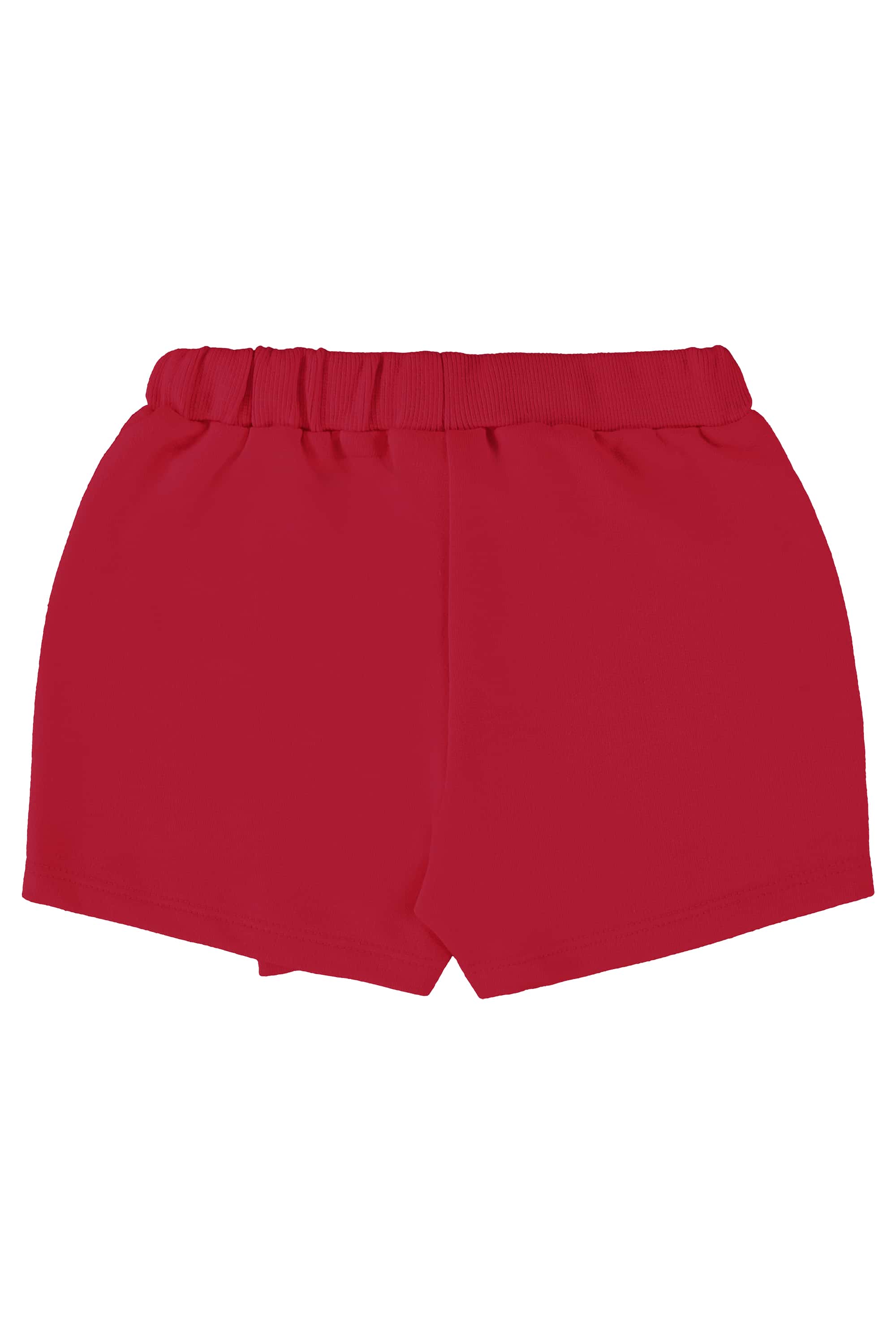 Short-Saia Infantil Básico em Moletom (Vermelho) Up Baby - Imagem 10