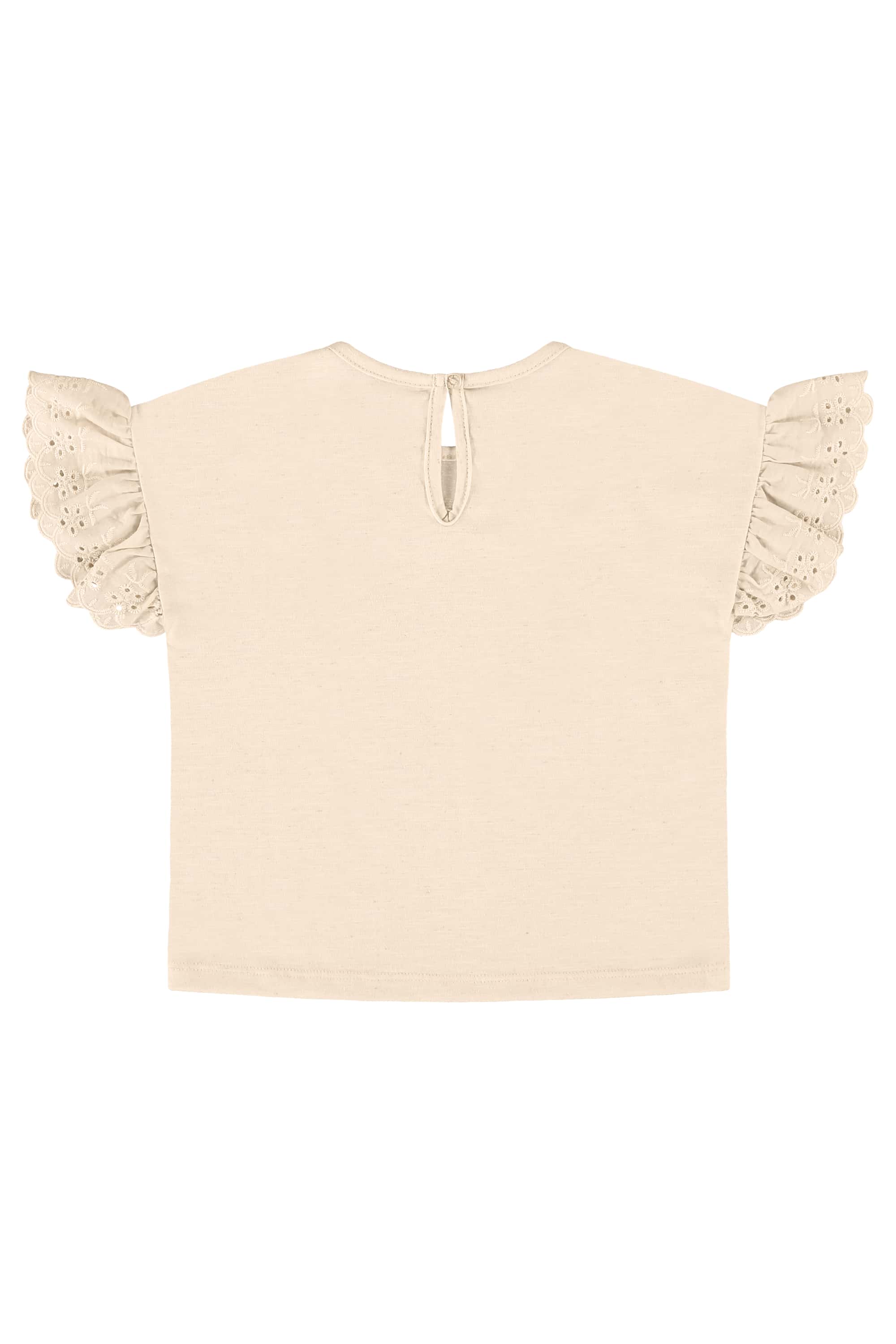 Blusa Infantil em Meia Malha Flamê (Bege) Up Baby - Imagem 16