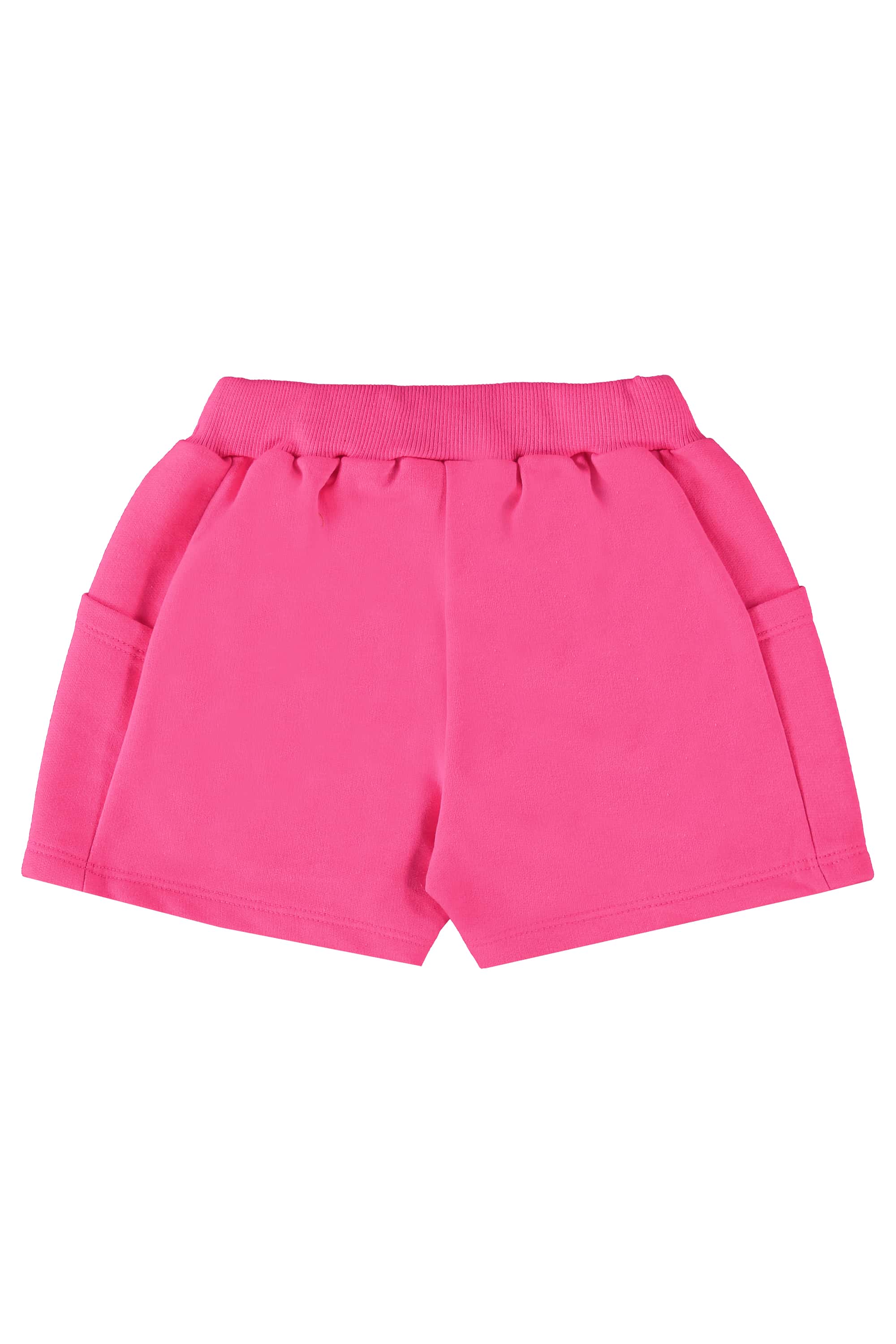 Short Básico Infantil para Meninas (Rosa Pink Neon) Up Baby - Imagem 4