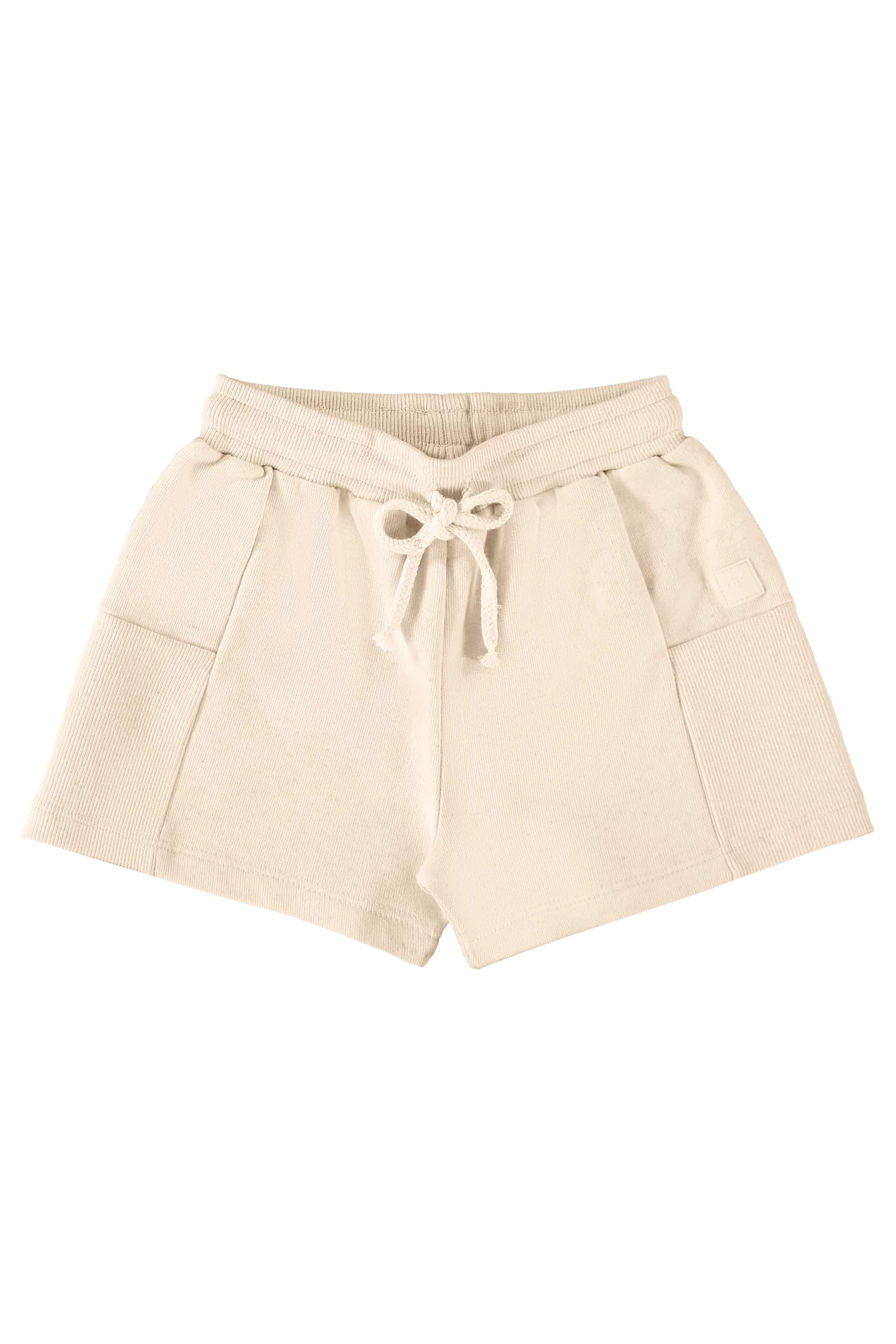 Shorts Infantil em Moletom Linho (Bege) Up Baby