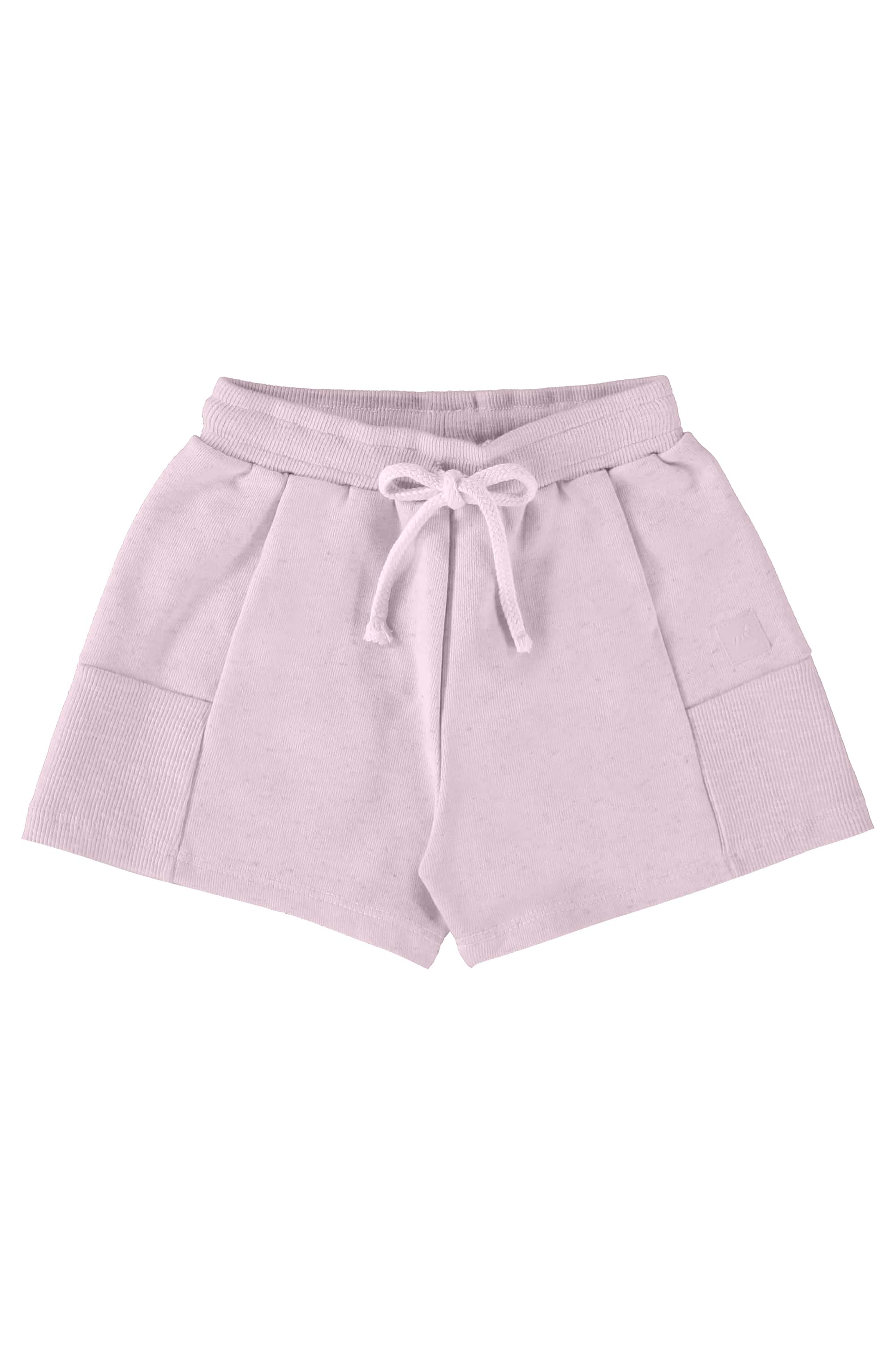 Shorts Infantil em Moletom Linho (Roxo) Up Baby