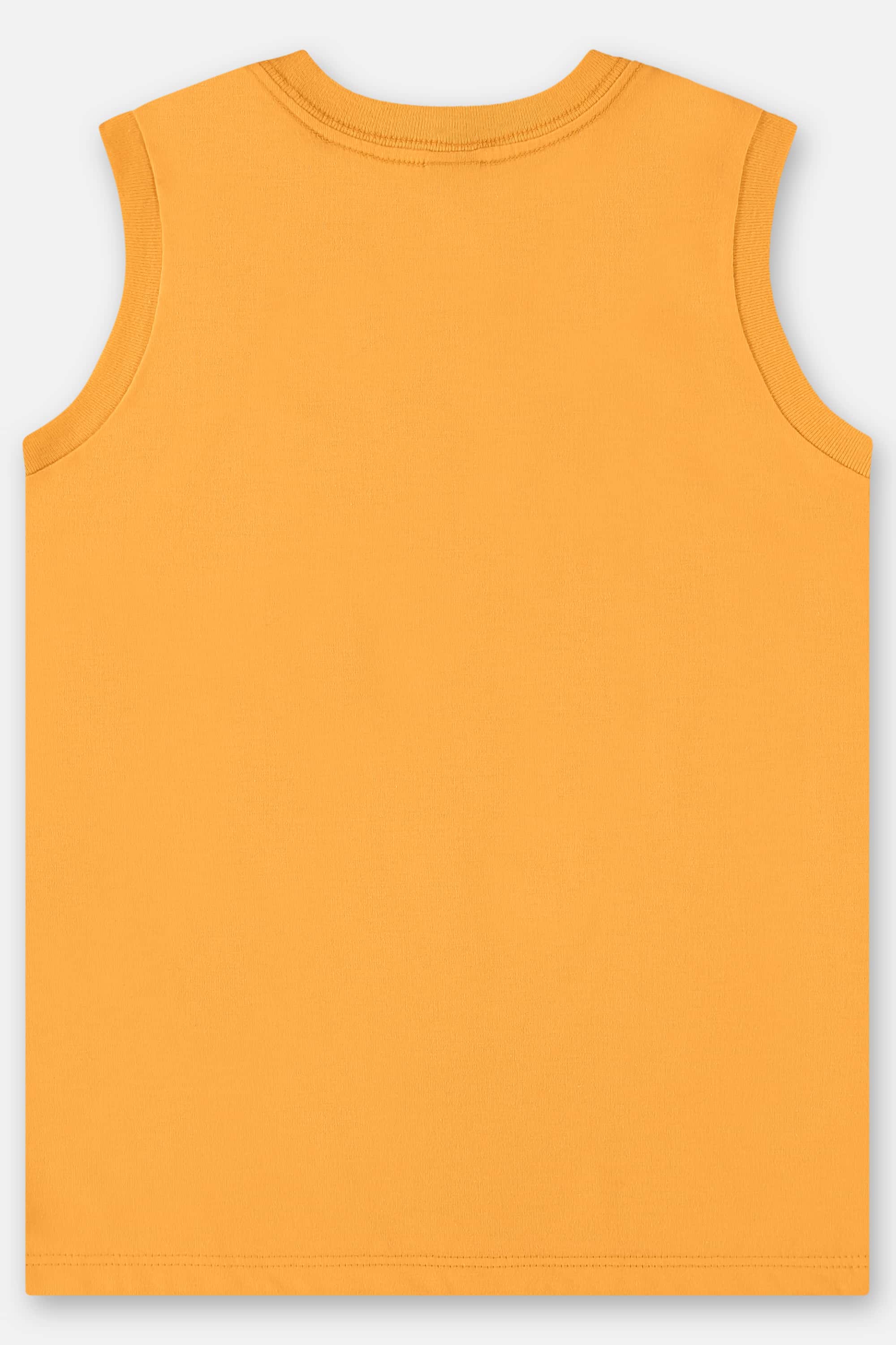 Regata Infantil para Meninos em Meia Malha (Amarelo) Up Baby - Imagem 10