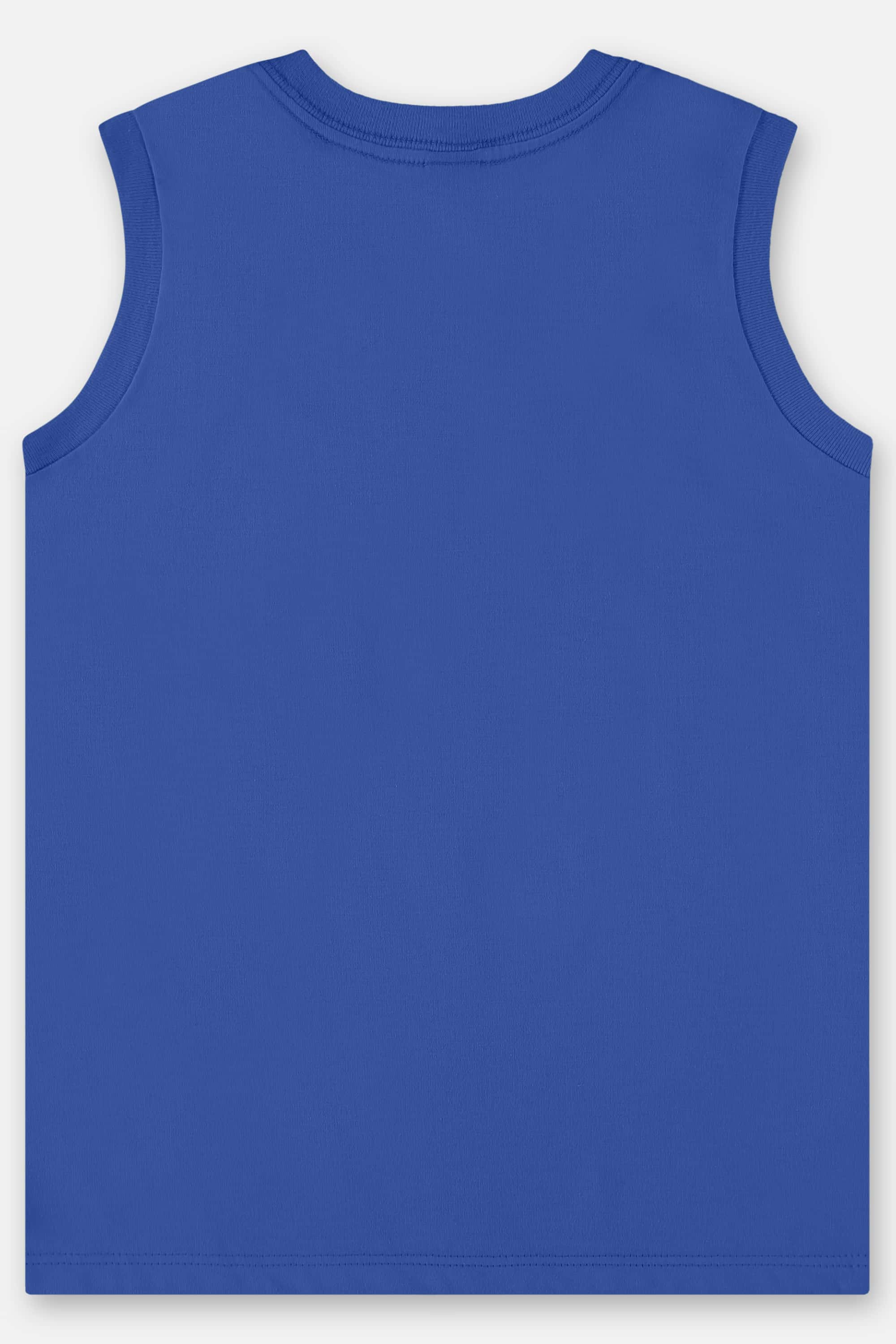 Regata Infantil para Meninos em Meia Malha (Azul) Up Baby - Imagem 2