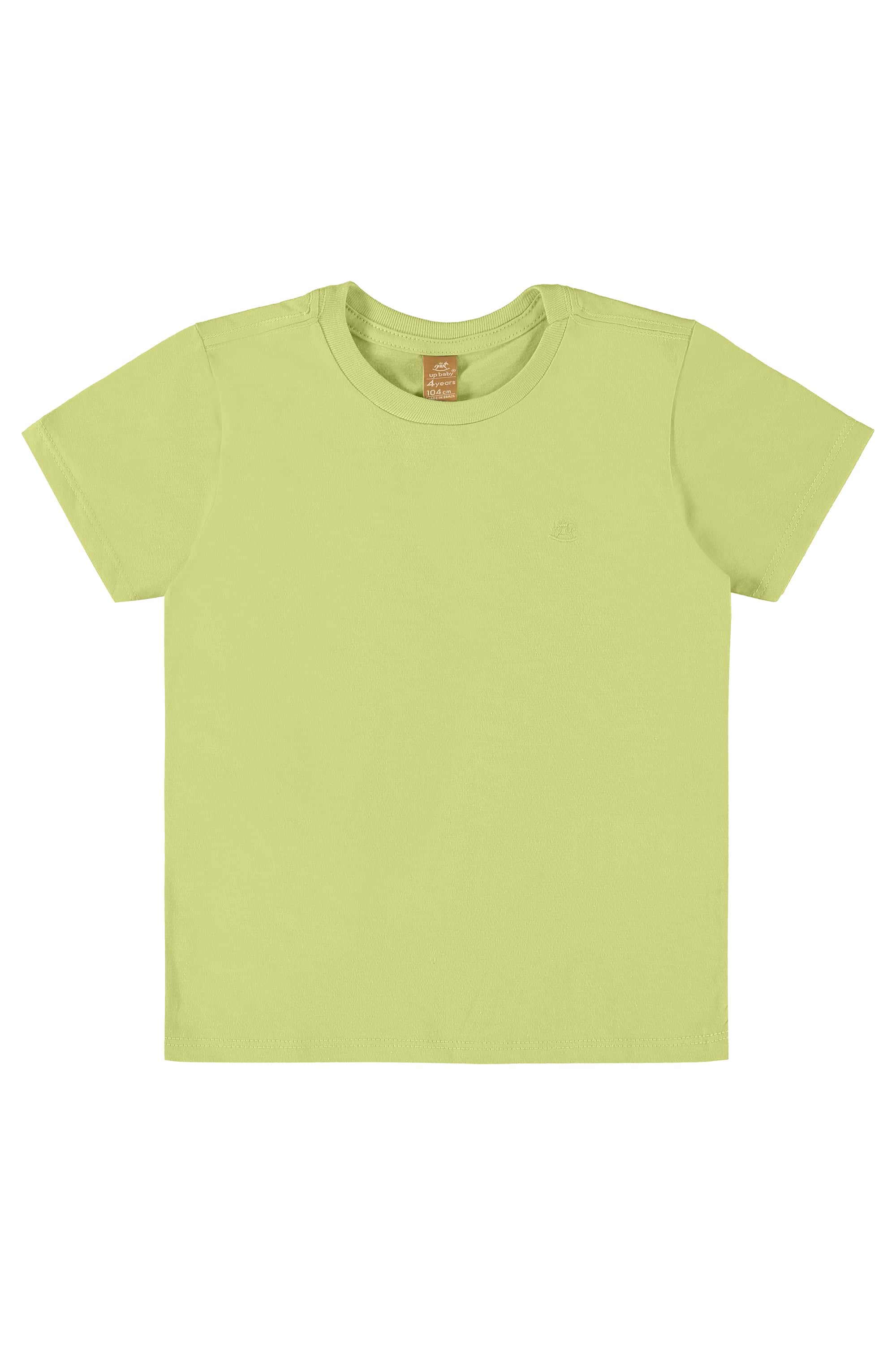 Camiseta Infantil para Menino em Meia Malha (Verde) Up Baby - Imagem 11
