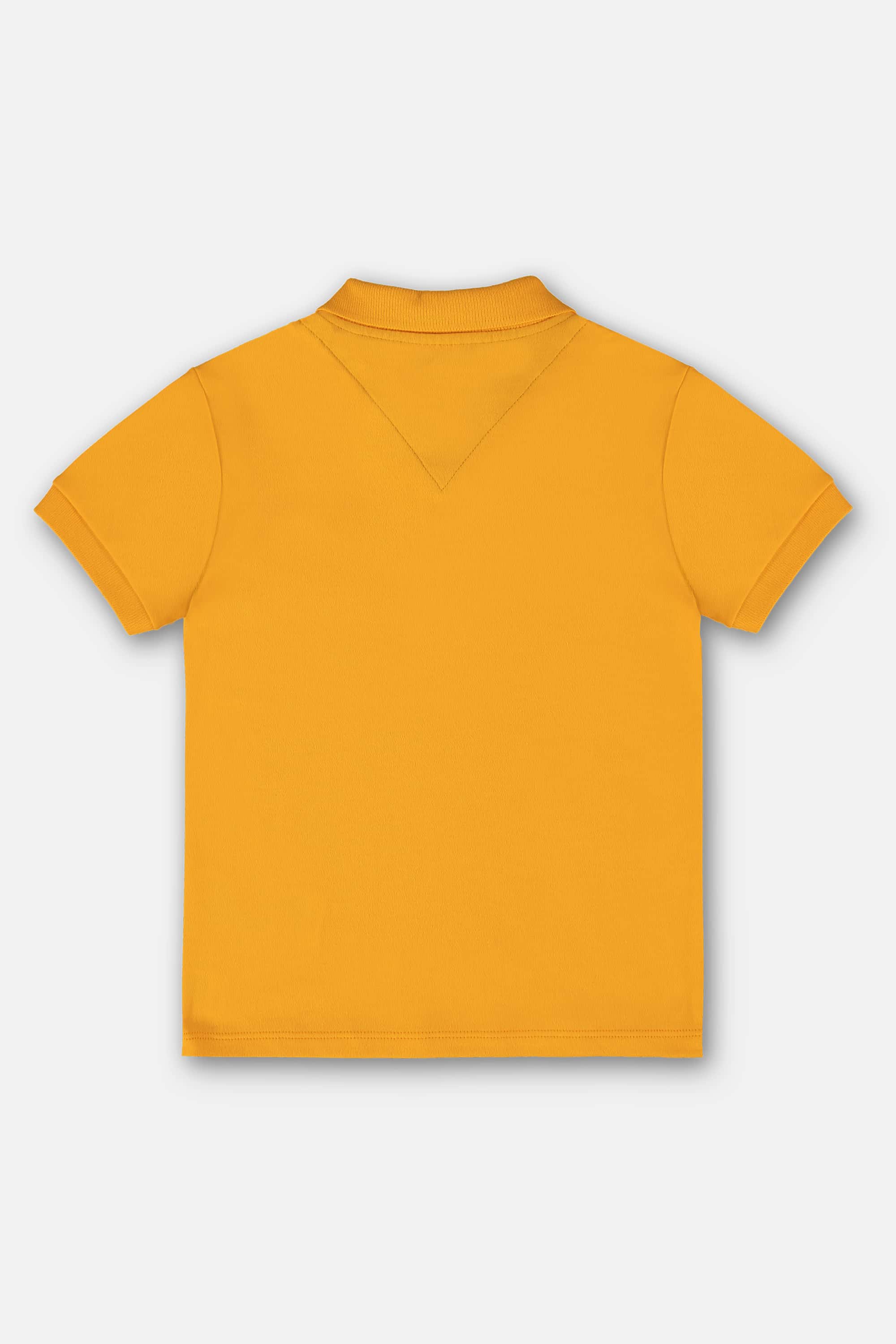 Camisa Polo Infantil para Menino em Suedine (Amarelo) Up Baby - Imagem 16