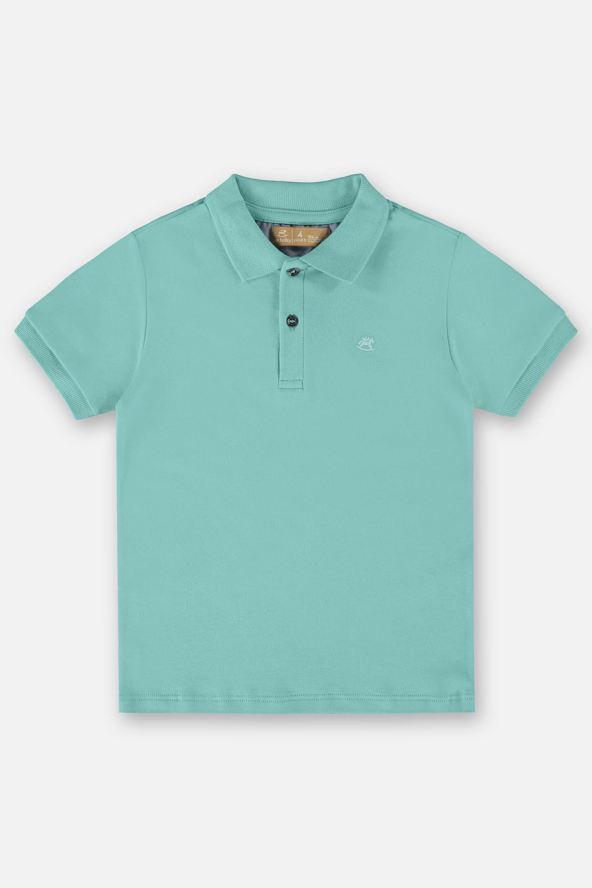 Camisa Polo Infantil para Menino em Suedine (Azul) Up Baby - Imagem 11