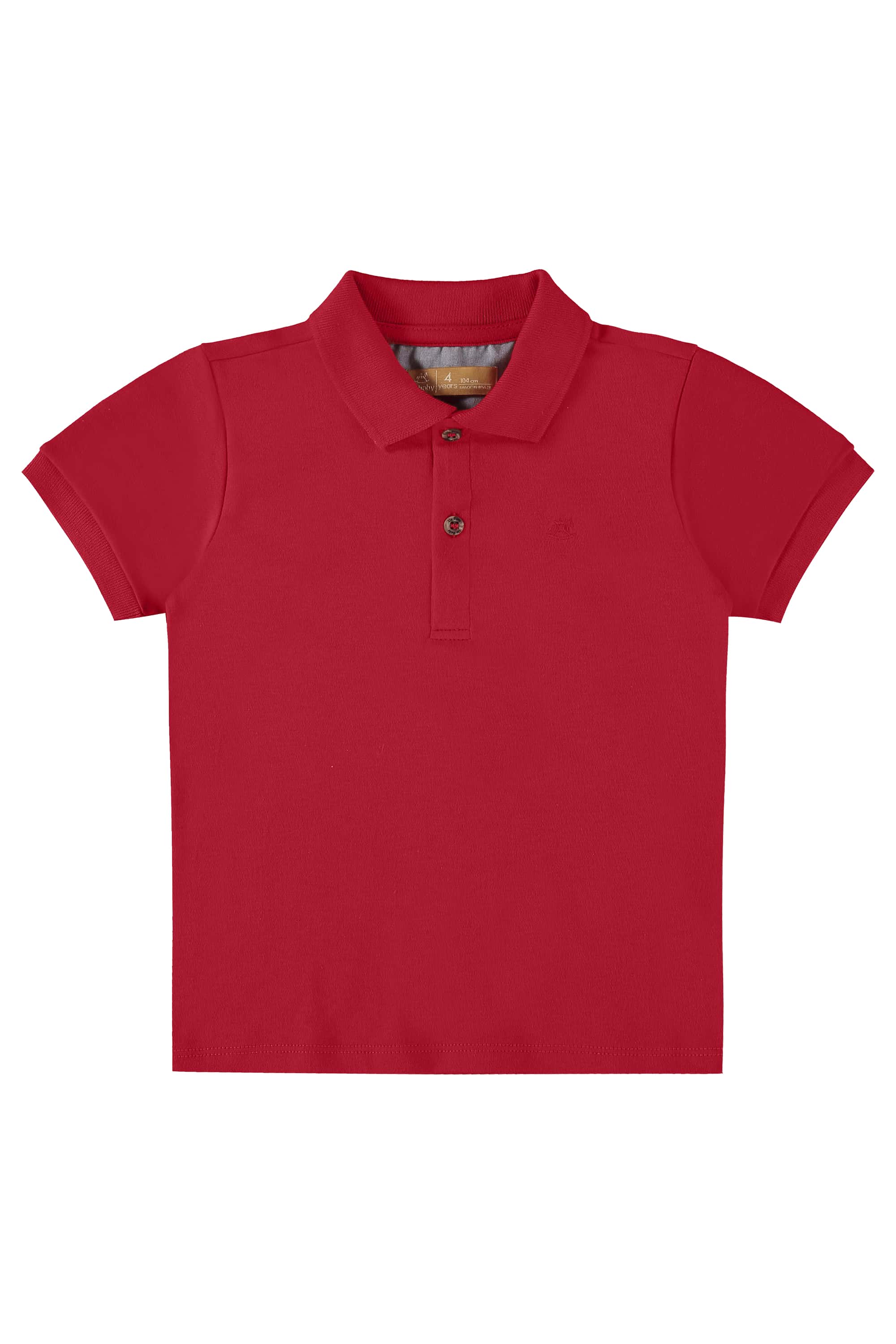 Camisa Polo Infantil para Menino em Suedine (Vermelho) Up Baby - Imagem 15