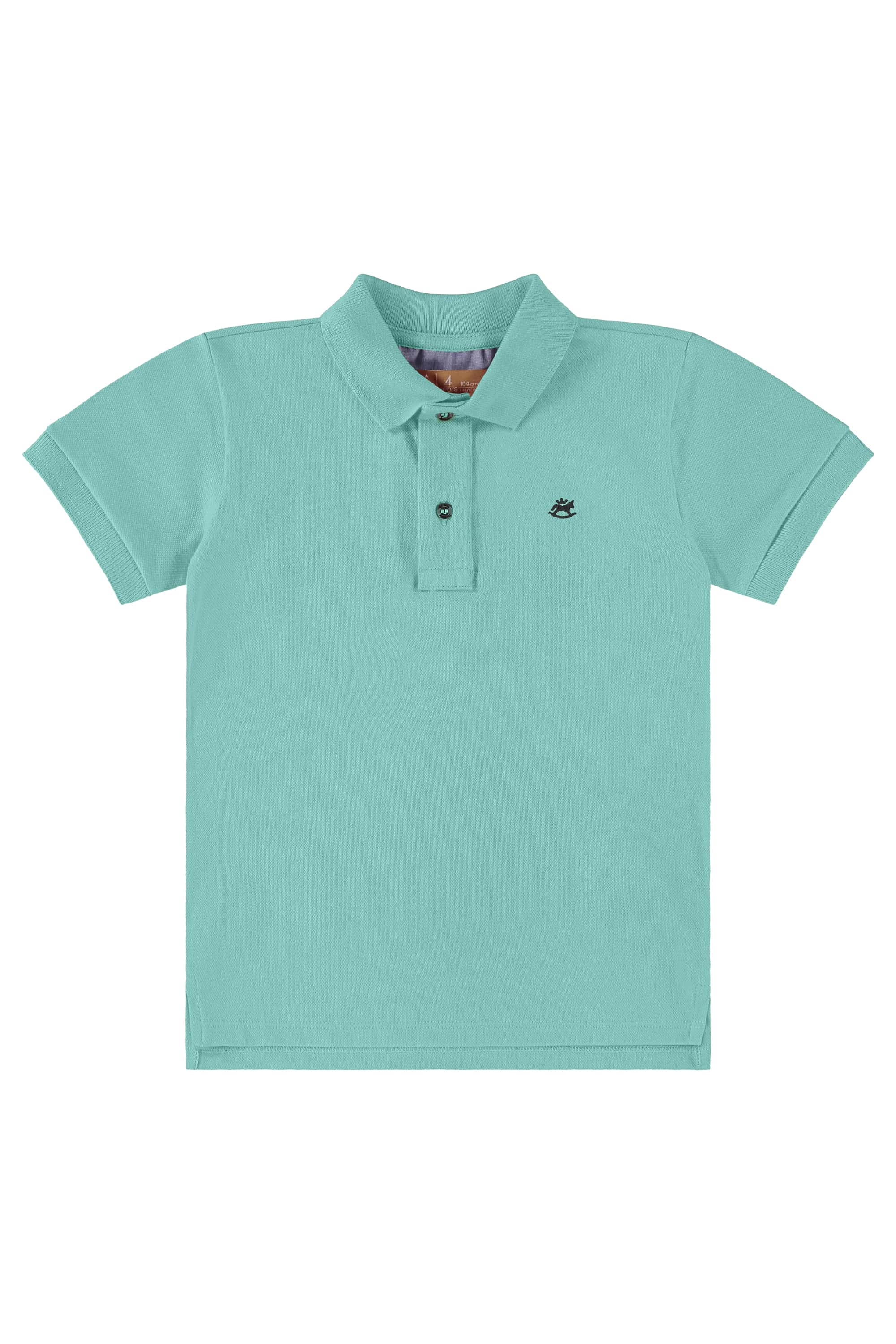 Camisa Polo Infantil Básica para Meninos (Azul) Up Baby - Imagem 15