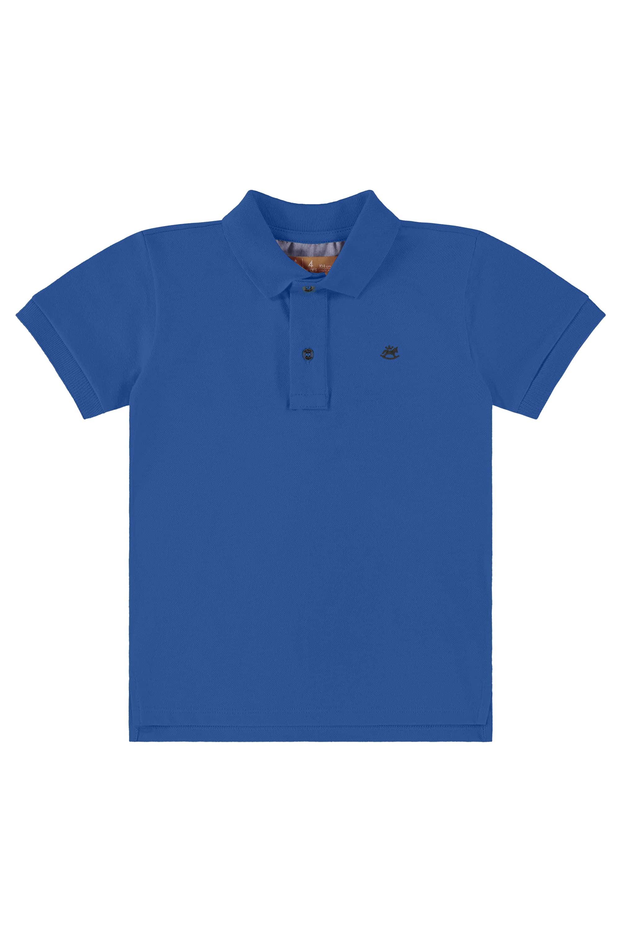Camisa Polo Infantil Básica para Meninos (Azul) Up Baby - Imagem 13