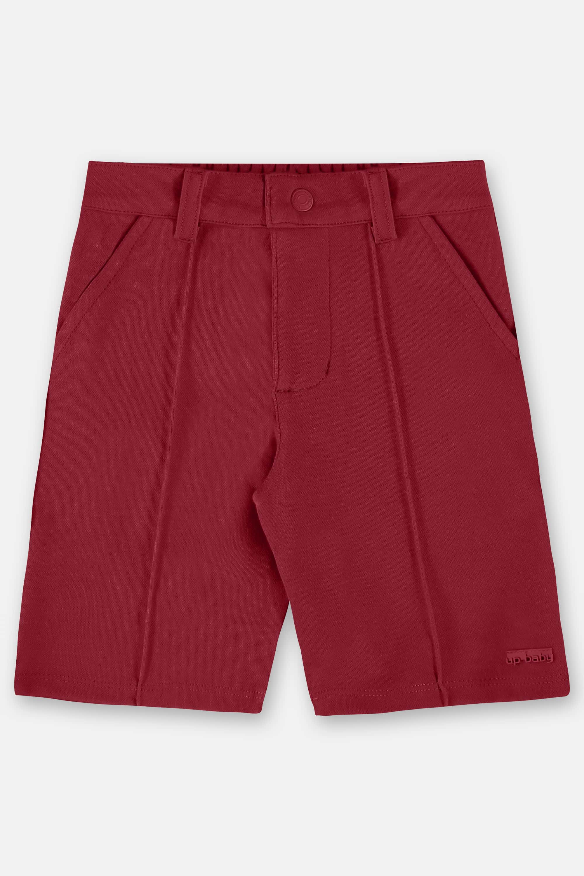 Bermuda Básica Infantil para Menino (Vermelho) Up Baby