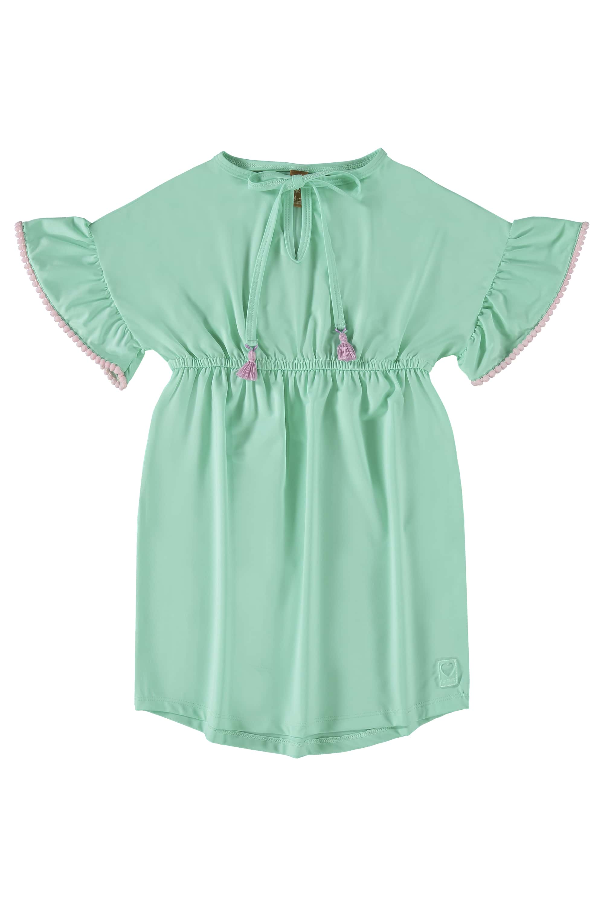 Saída de Praia Infantil em Poliéster FPS+50 (Verde) Up Baby - Imagem 29