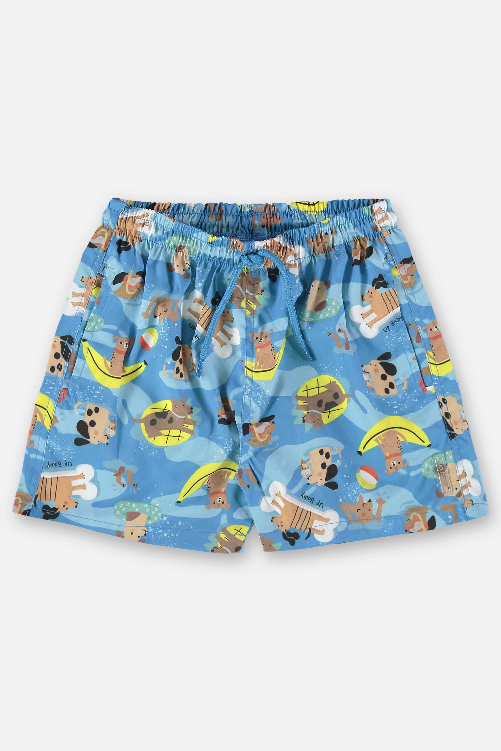 Short de Praia Infantil para Menino (Azul) Up Baby