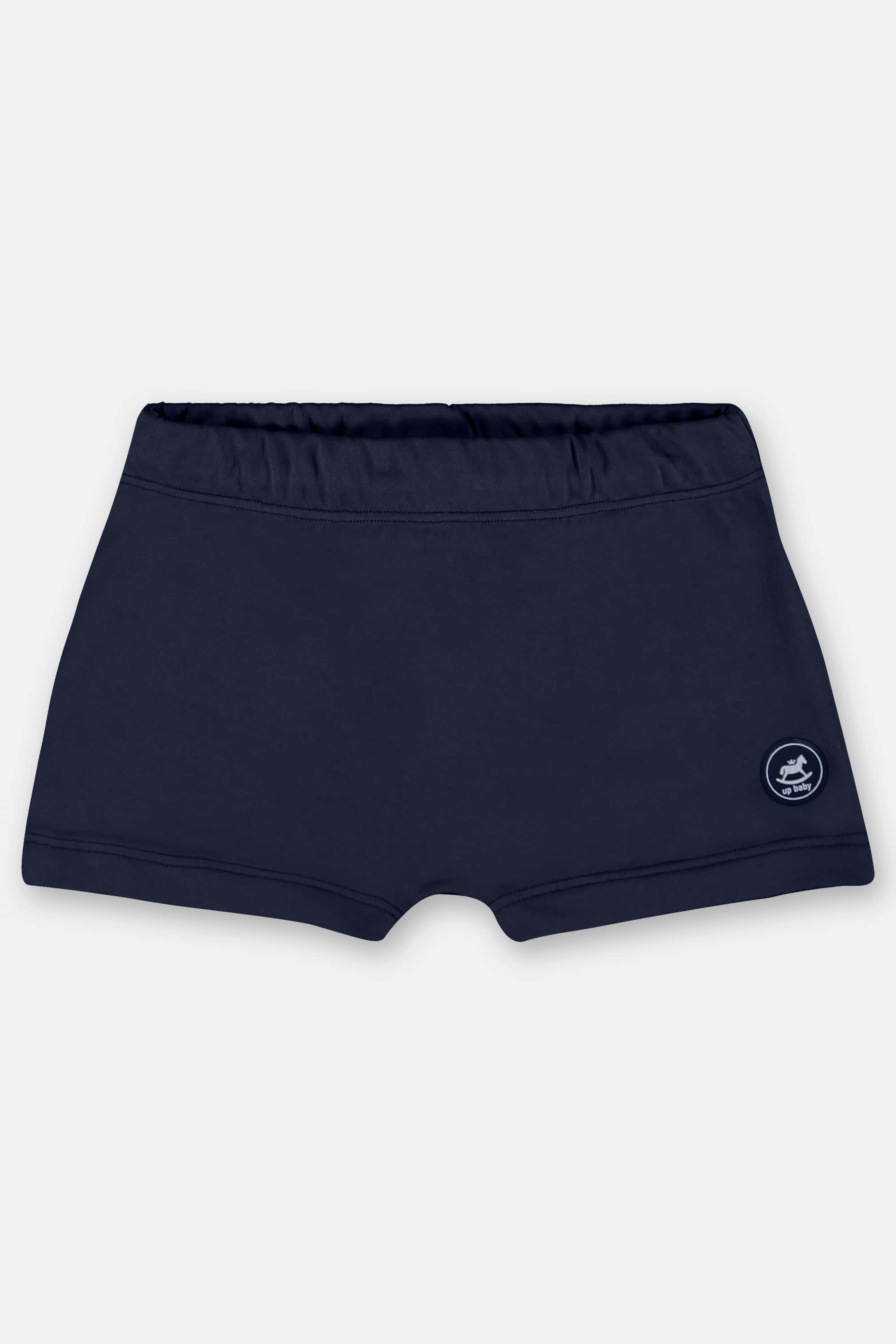 Sunga Boxer Infantil Forrada com FPS+50 (Azul Marinho) Up Baby