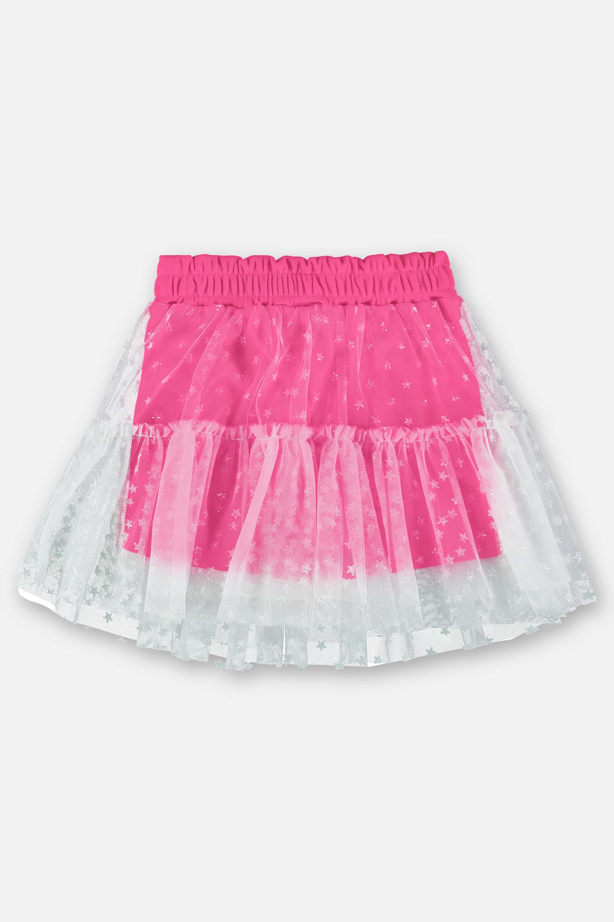 Conjunto Infantil com Blusa e Shorts com Saia (Rosa Claro) Up Baby - Imagem 7