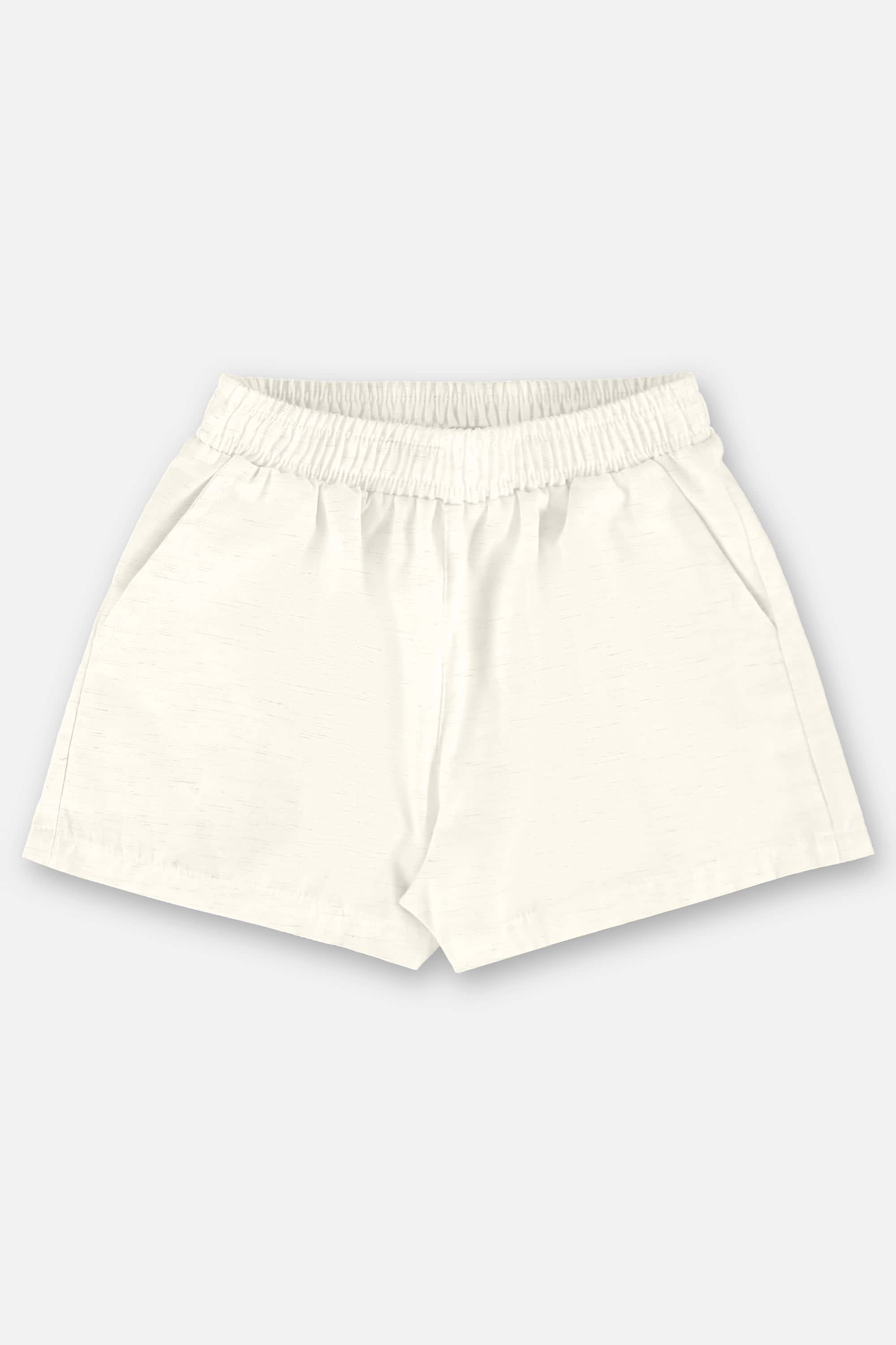 Conjunto Infantil com Blusa e Short para Menina (Bege) Up Baby - Imagem 32