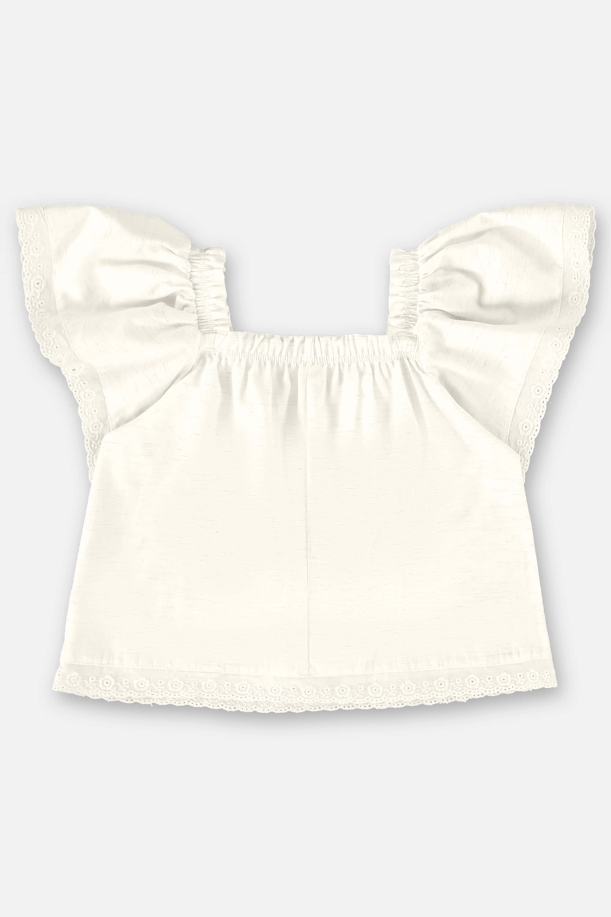 Conjunto Infantil com Blusa e Short para Menina (Bege) Up Baby - Imagem 34