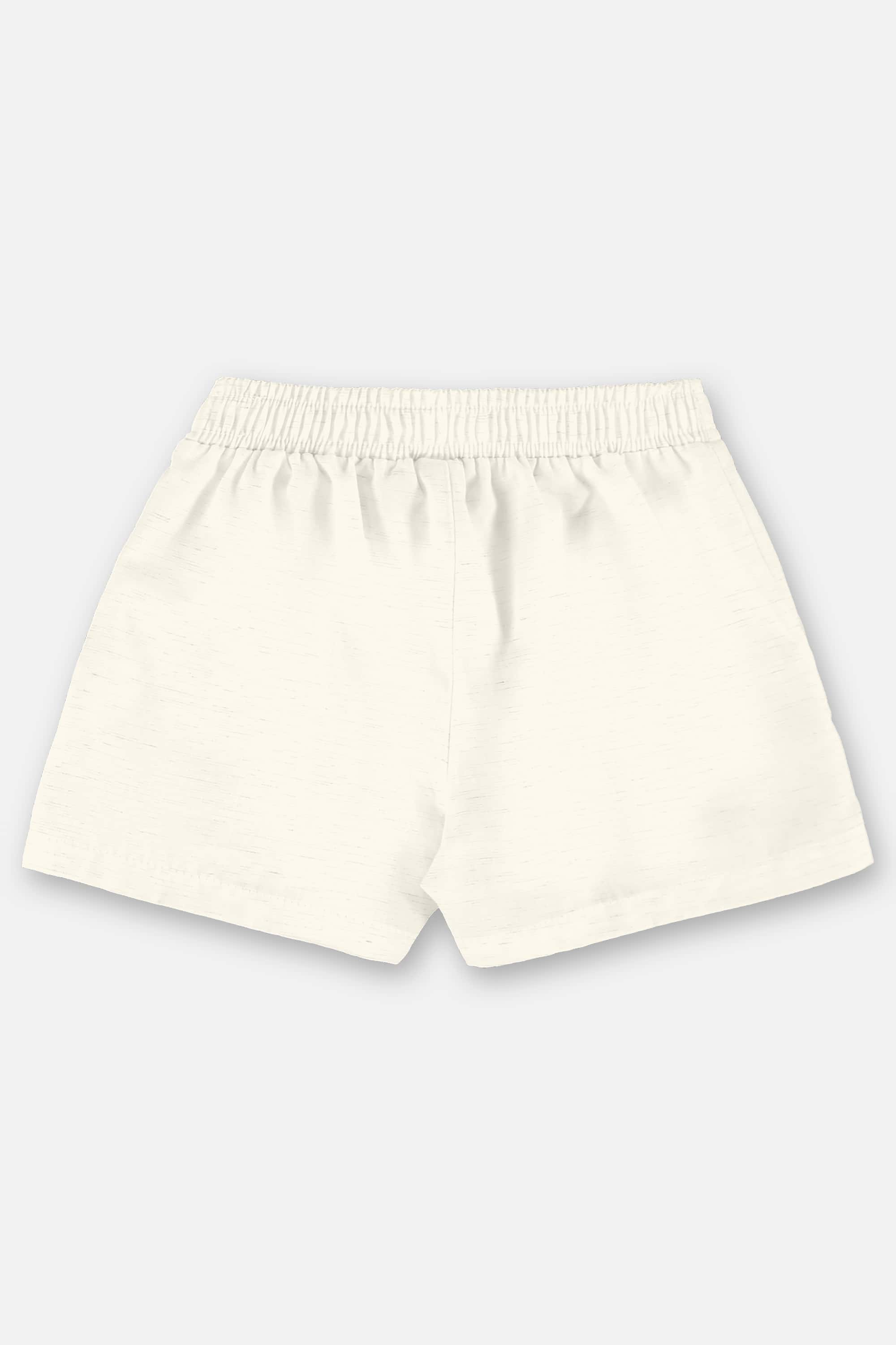 Conjunto Infantil com Blusa e Short para Menina (Bege) Up Baby - Imagem 42