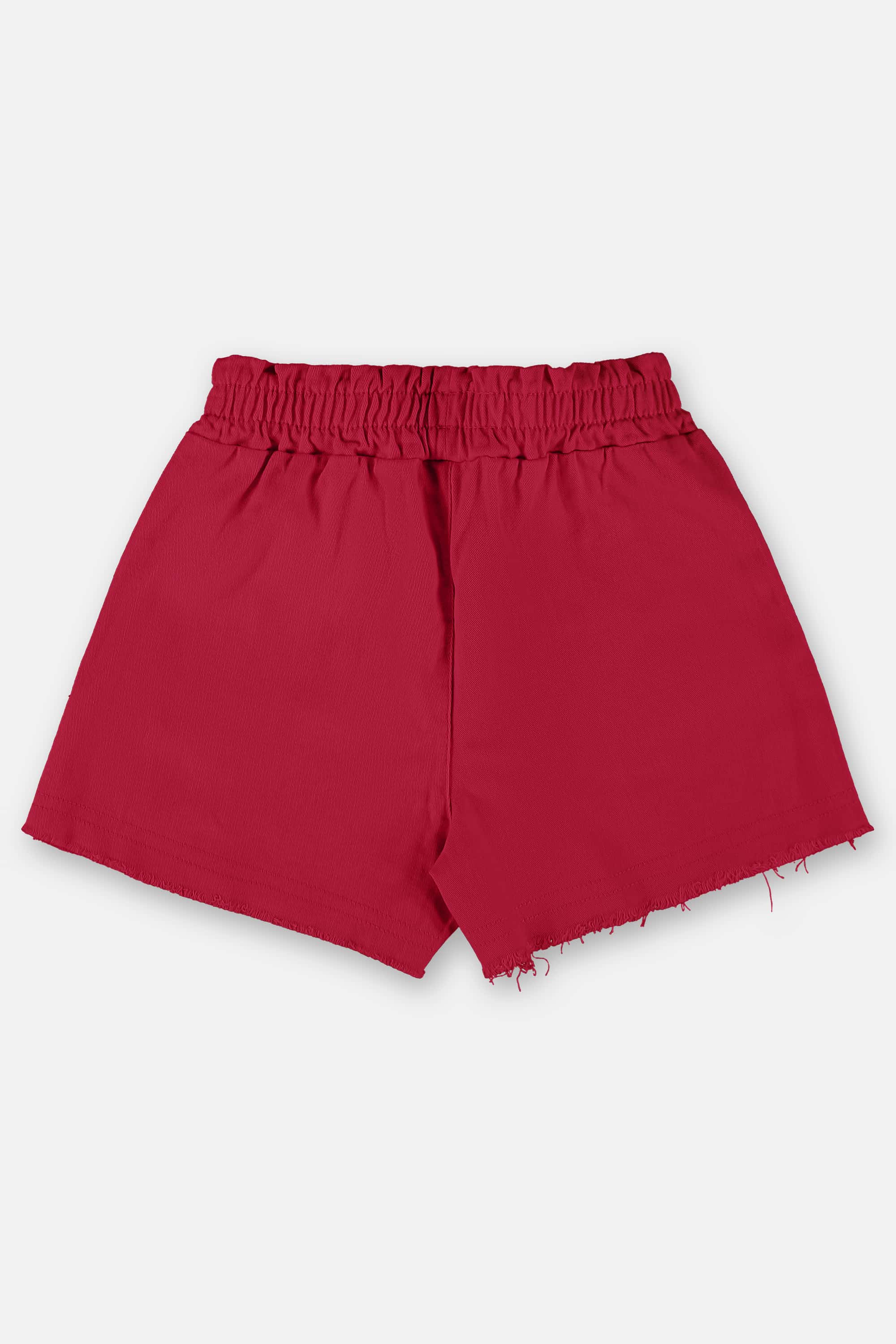 Short Infantil para Menina em Sarja com Elastano (Vermelho) Up Baby - Imagem 28