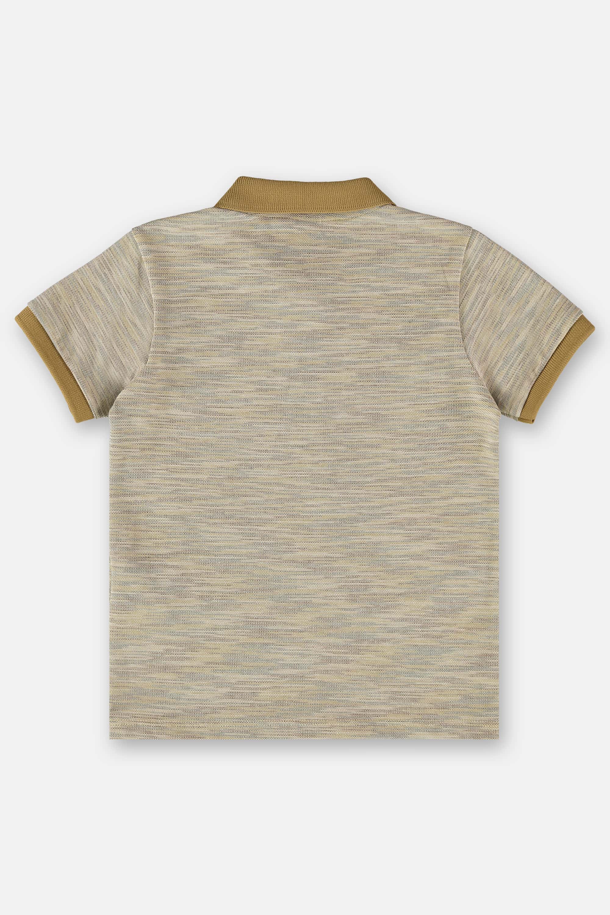 Camisa Polo Infantil para Menino em Piquet (Bege) Up Baby - Imagem 15