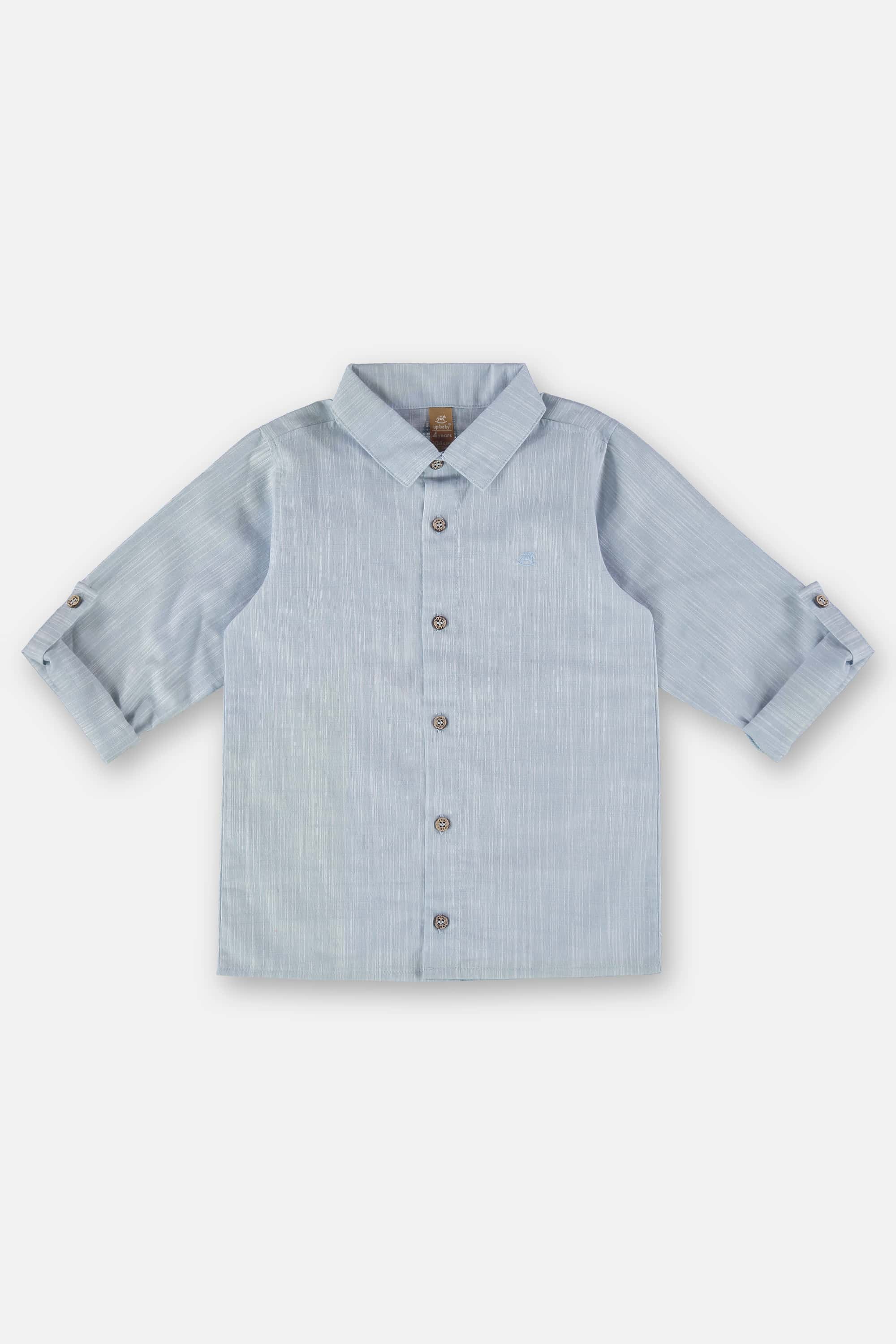 Conjunto Infantil para Menino com Camisa e Short (Azul) Up Baby - Imagem 38