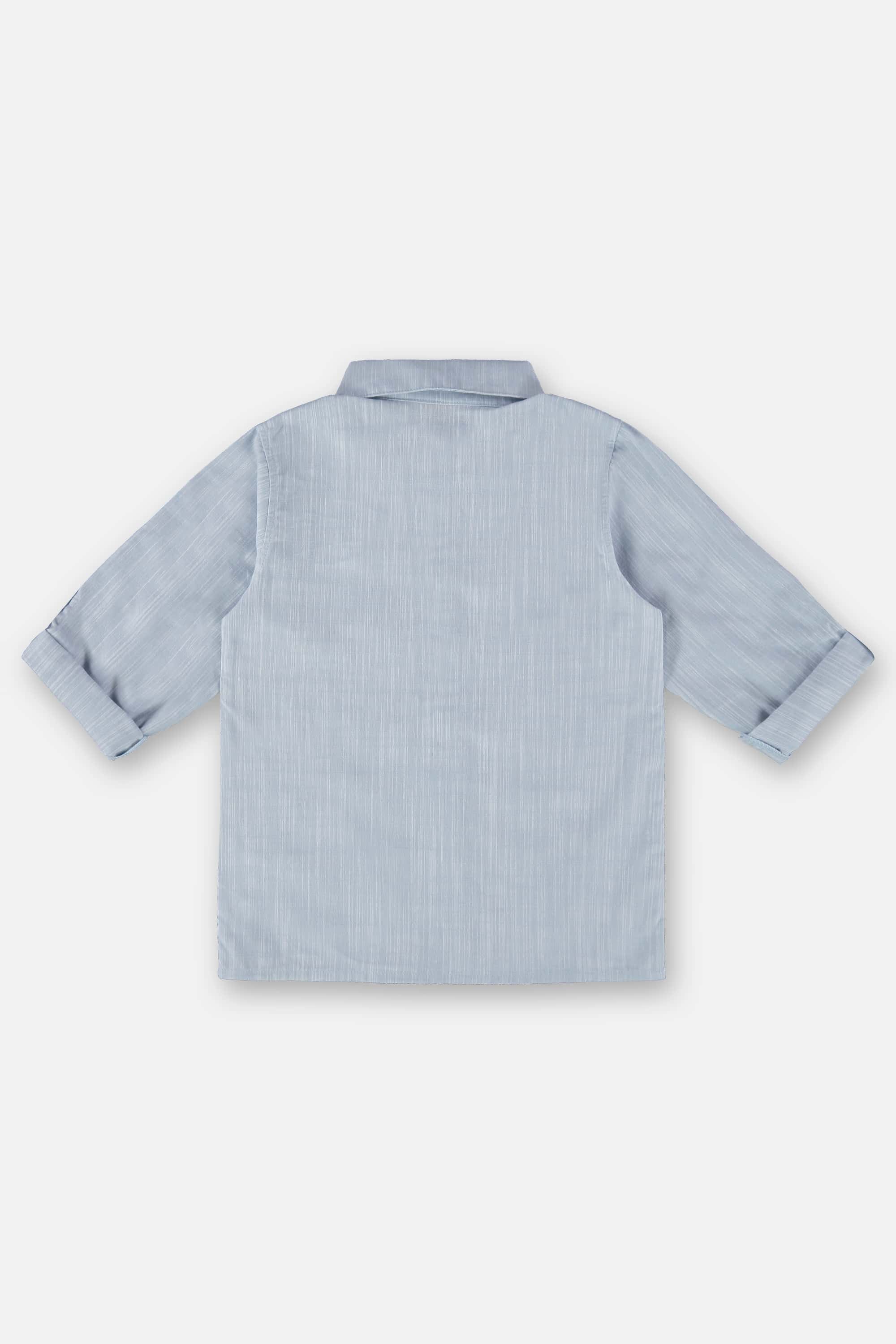 Conjunto Infantil para Menino com Camisa e Short (Azul) Up Baby - Imagem 48