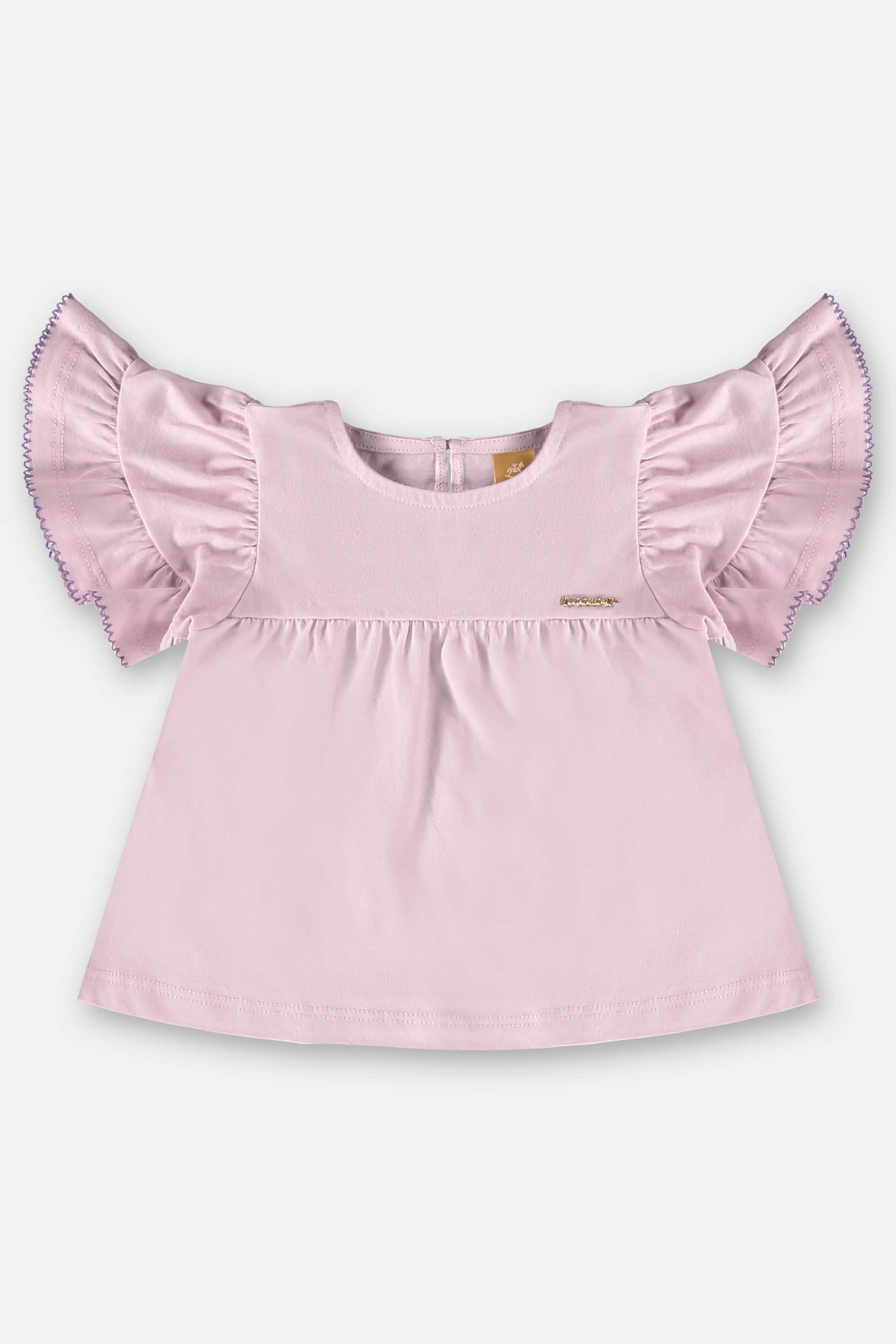 Conjunto para Bebê Menina com Blusa e Short (Lilás) Up Baby - Imagem 32