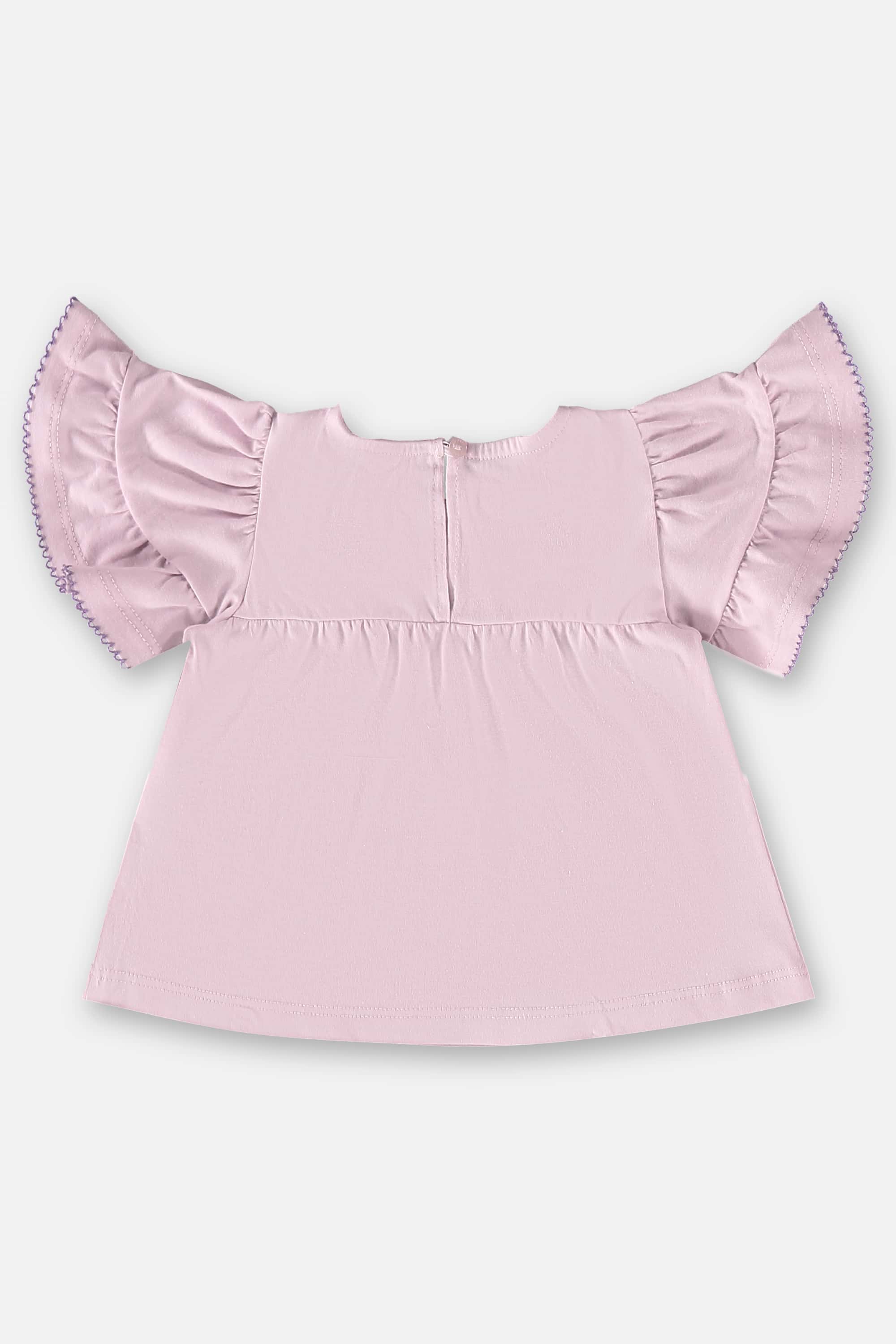 Conjunto para Bebê Menina com Blusa e Short (Lilás) Up Baby - Imagem 23