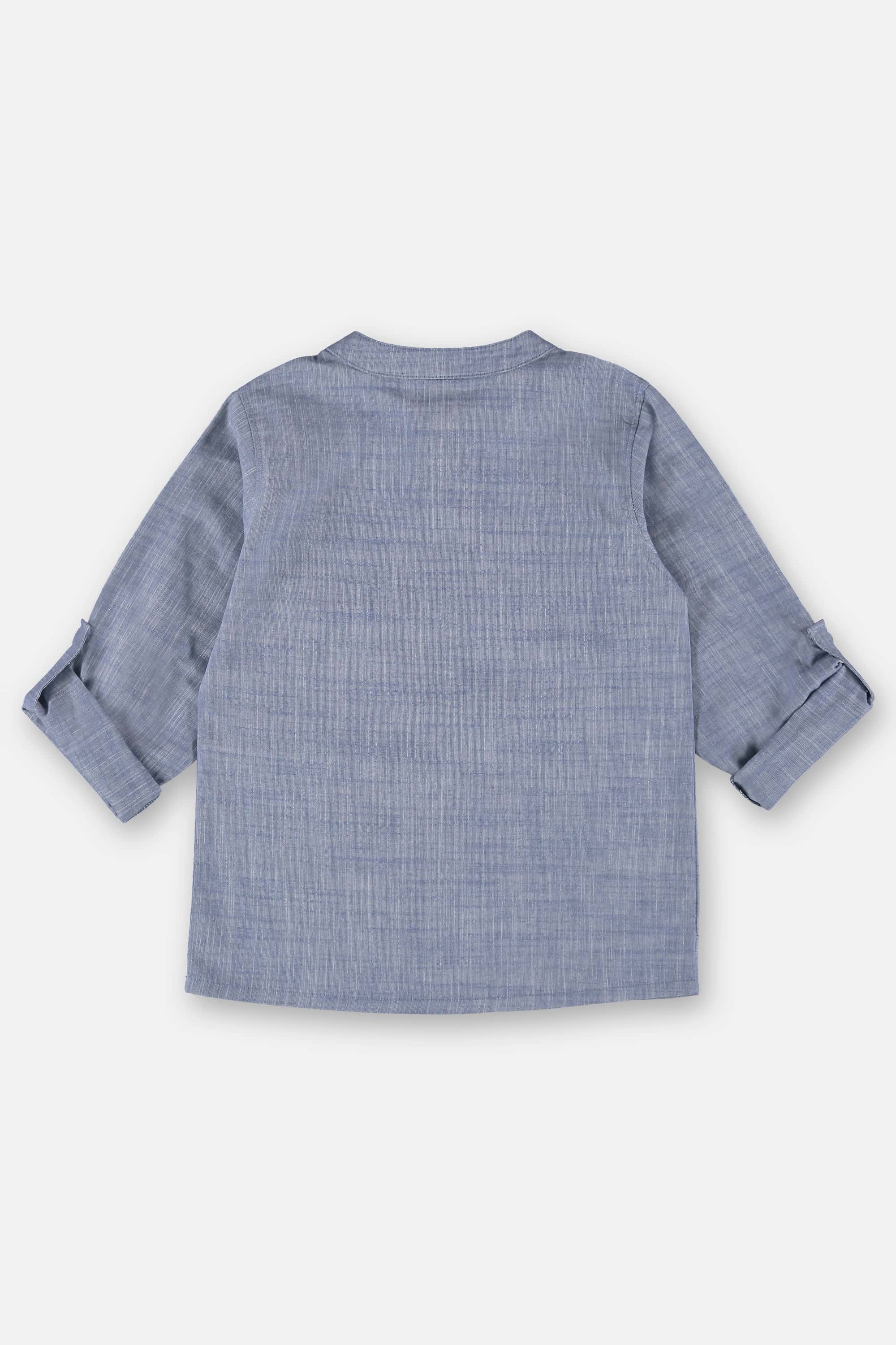 Bata Infantil para Menino em Algodão (Azul) Up Baby - Imagem 9